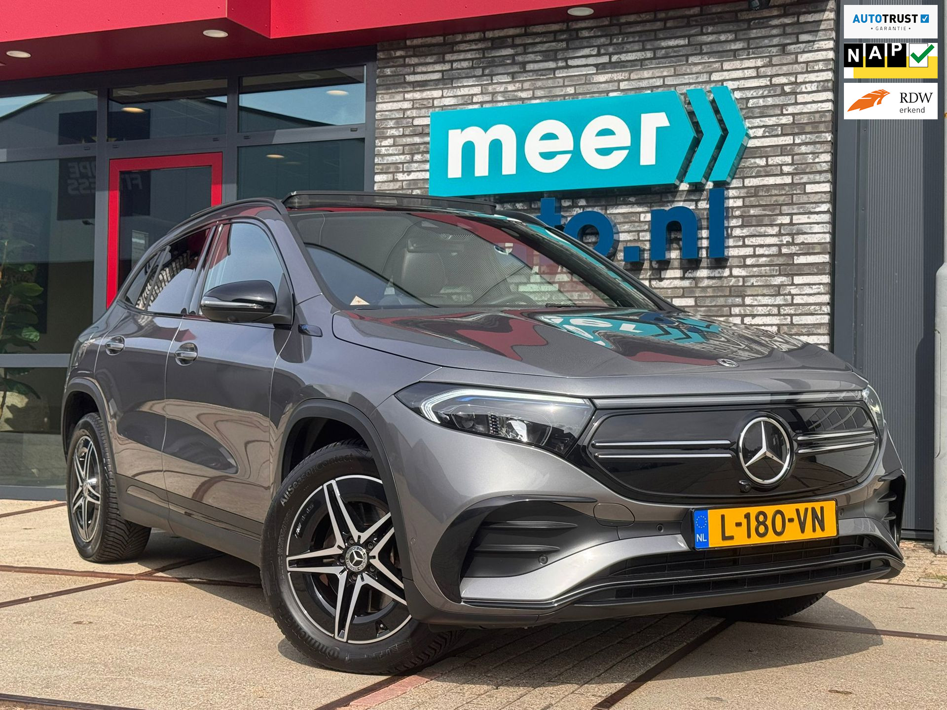 Mercedes-Benz EQA 250 AMG l SOH 94.4 l PANO l 360 l KEYLESS l HUD l ACC l BURMESTER l SFEER l CARPLAY l ORG.NL l DEALER OH