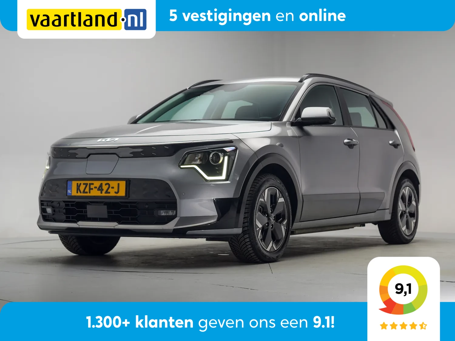 Kia e-Niro EV DynamicLine 64.8 kWh [ Navi Adapt.cruise Stoelverwarming ]