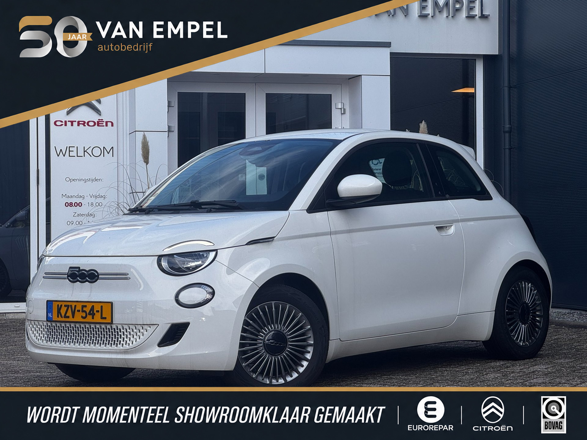 Fiat 500 42 kWh | 95% SOH | Navigatie By App | Climate Control | Cruise control | DAB |
