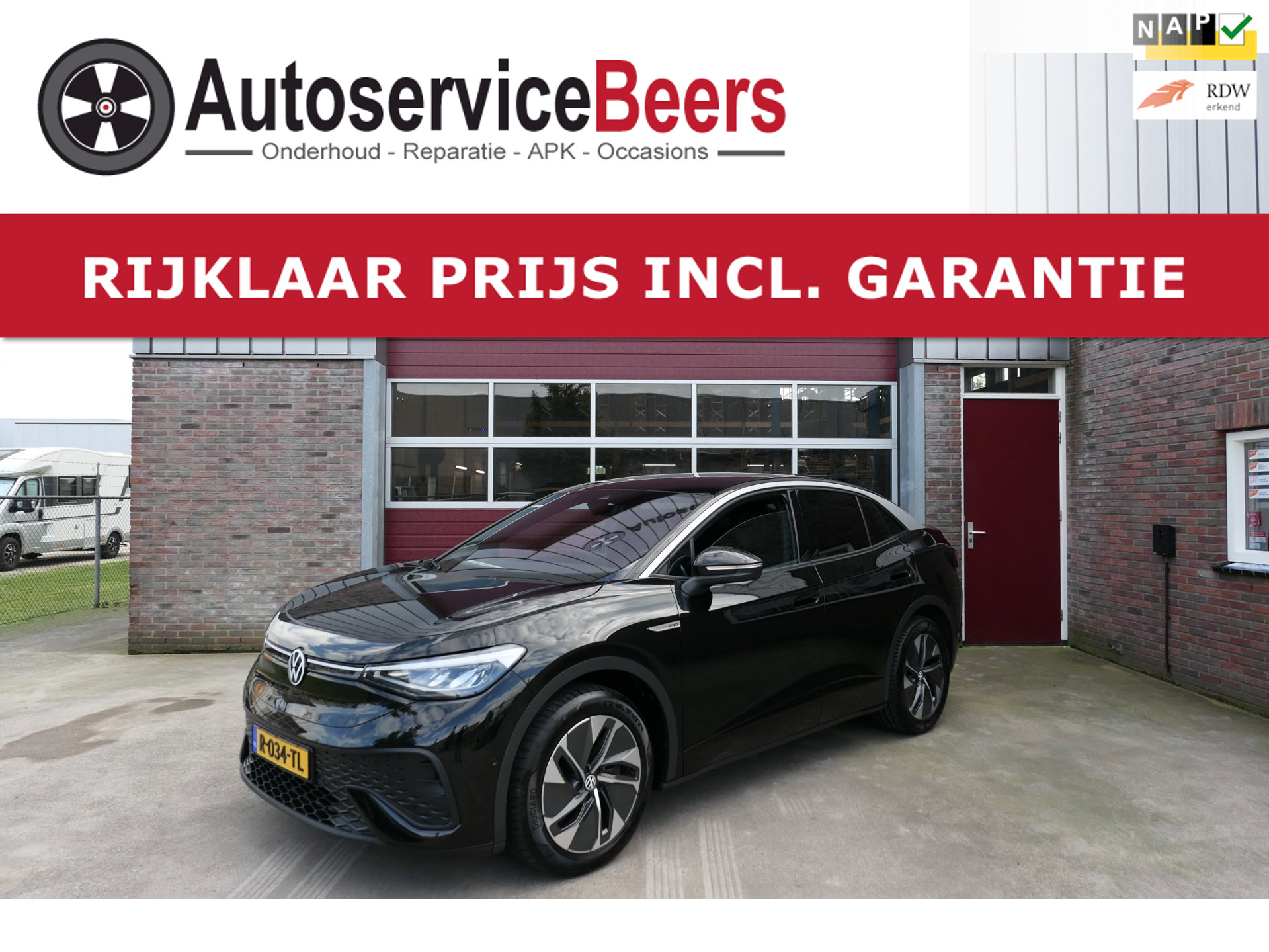 Volkswagen ID.5 Pro 77 kWh, Zeer netjes, SOH 97%, Wegklapbare trekhaak, Camera, Rijklaarprijs incl. garantie.