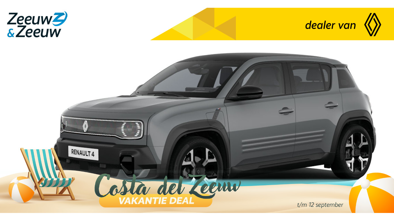 Renault 4 comfort range techno canvas dak 52 kWh