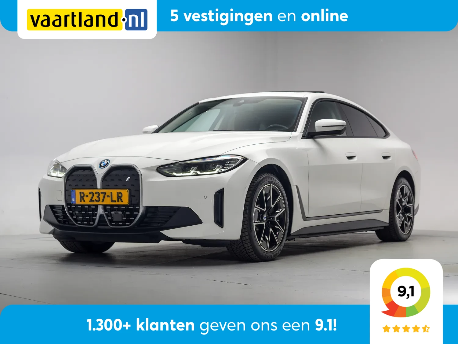 BMW i4 eDrive40 84 kWh [ Schuifdak Sportstoelen Stoelverwarming ]