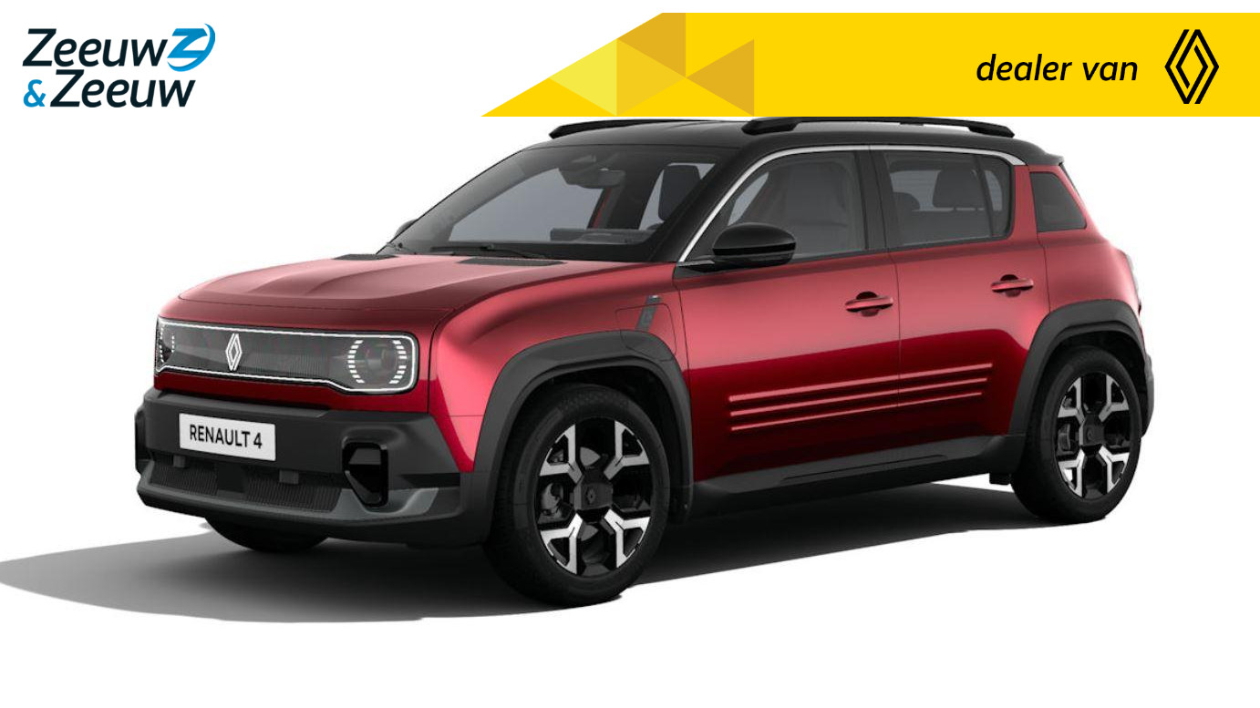 Renault 4 (Zeeuw & Zeeuw Private Lease Actie v.a. € 549,-) Techno comfort range