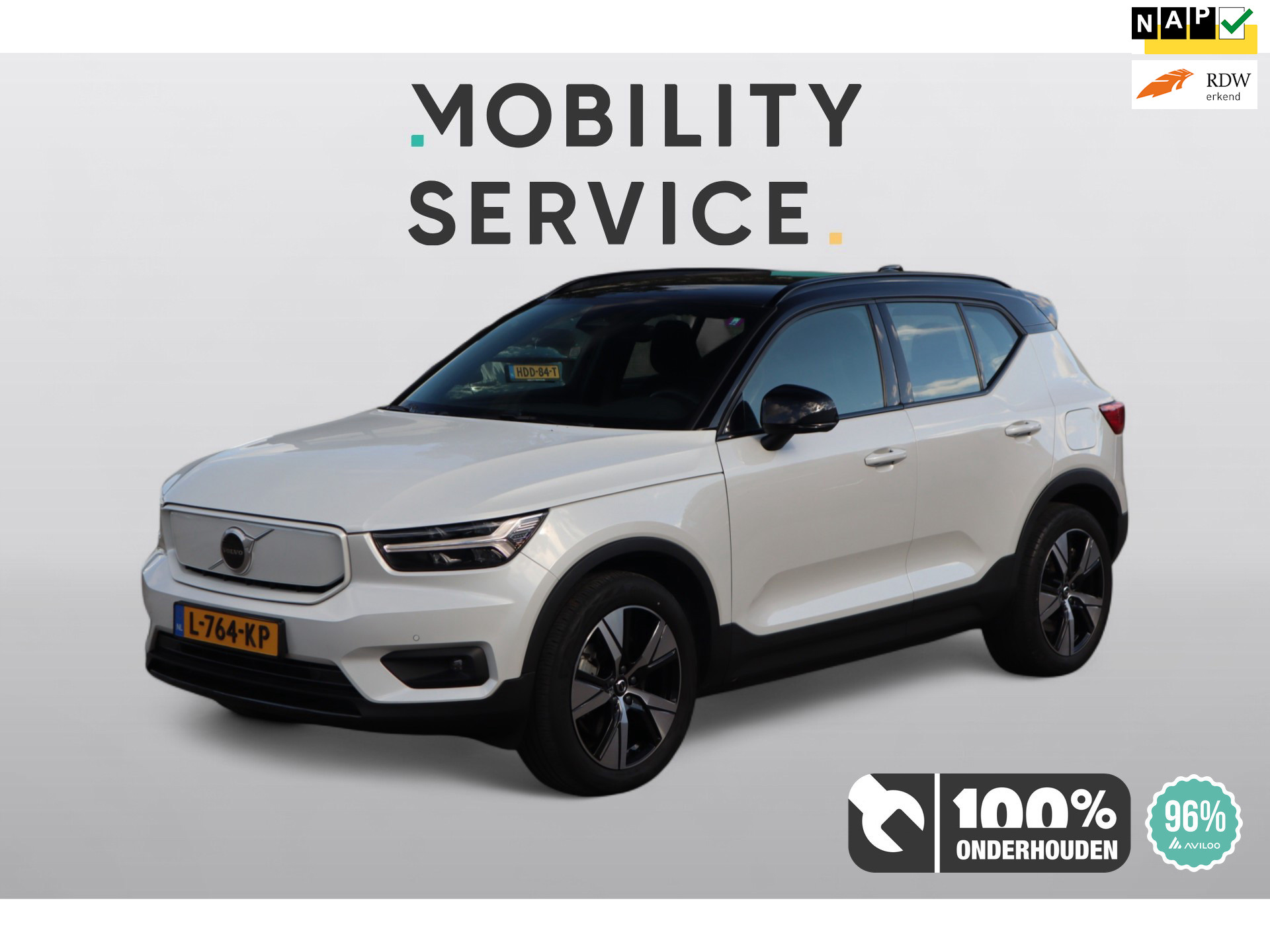 Volvo XC40 Recharge P8 AWD R-Design SOH 96% Trekhaak Alcan LED VC ACC CarPlay