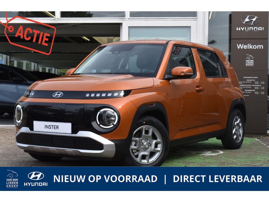 Hyundai Inster 49 kWh Pulse + Winterpack DIRECT LEVERBAAR!