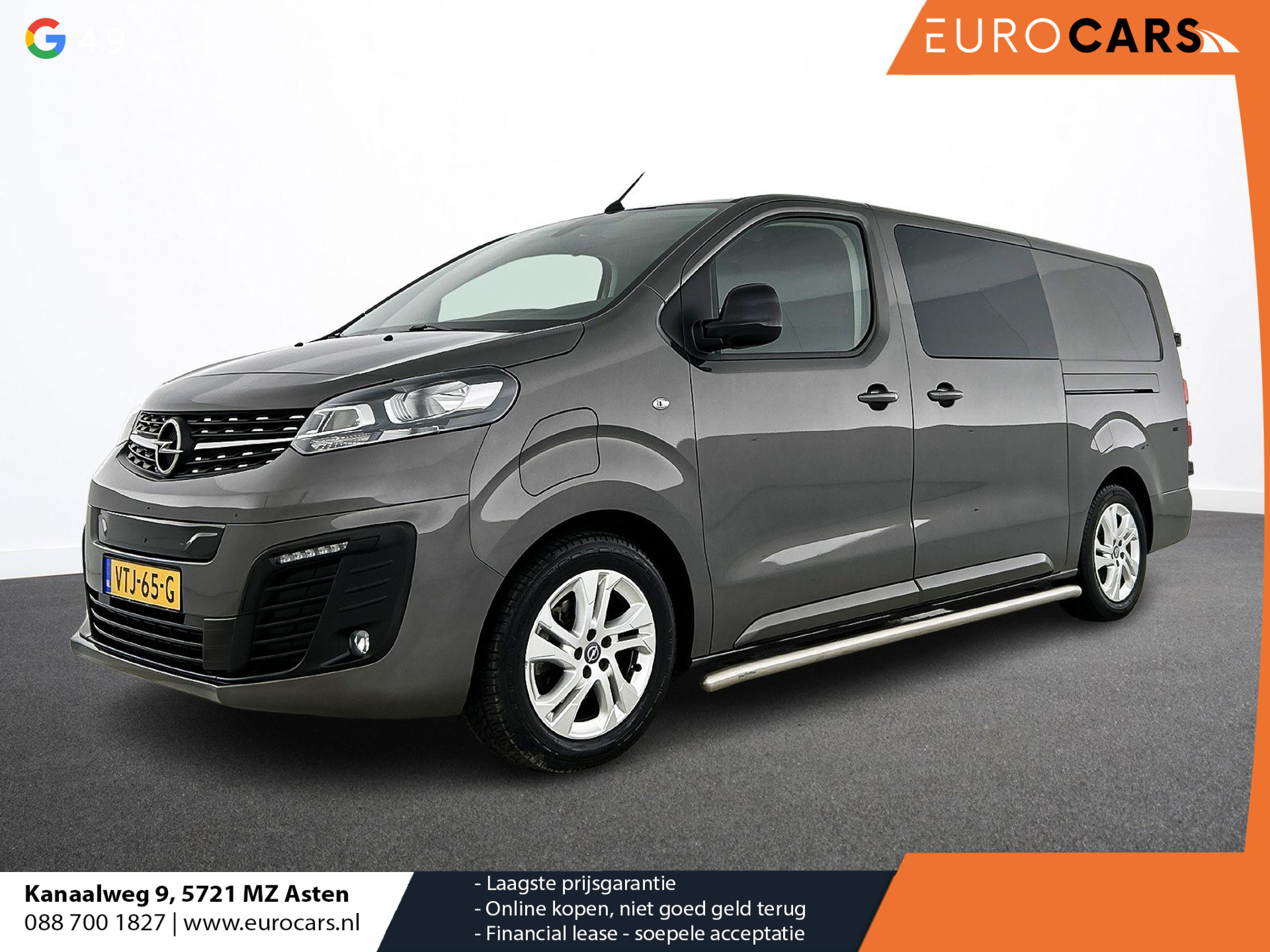 Opel Vivaro-e L3H1 Dubbele Cabine Edition 75 kWh