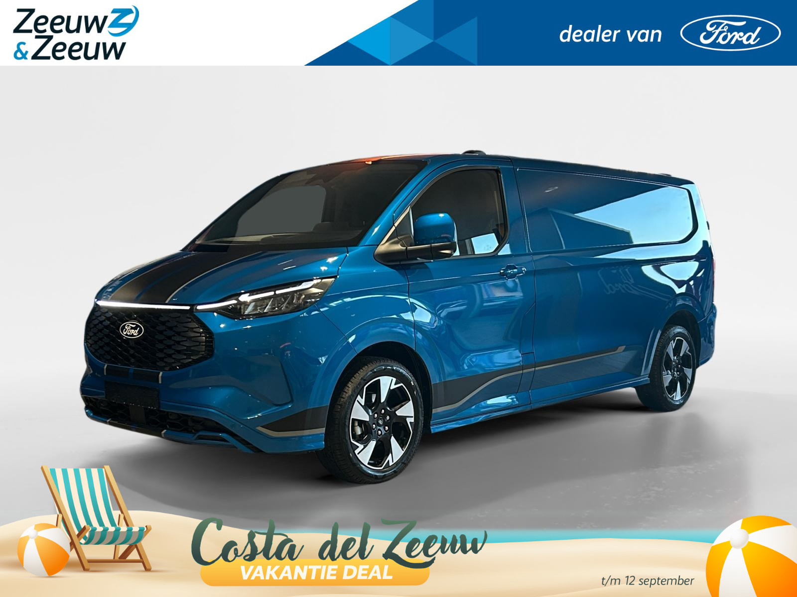 Ford E-Transit Custom 340 L2H1 Sport 71 kWh
