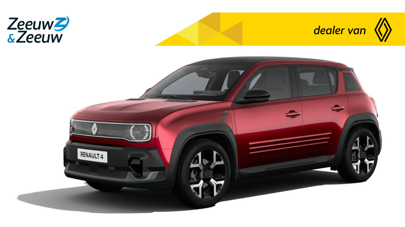 Renault 4 comfort range techno canvas dak 52 kWh