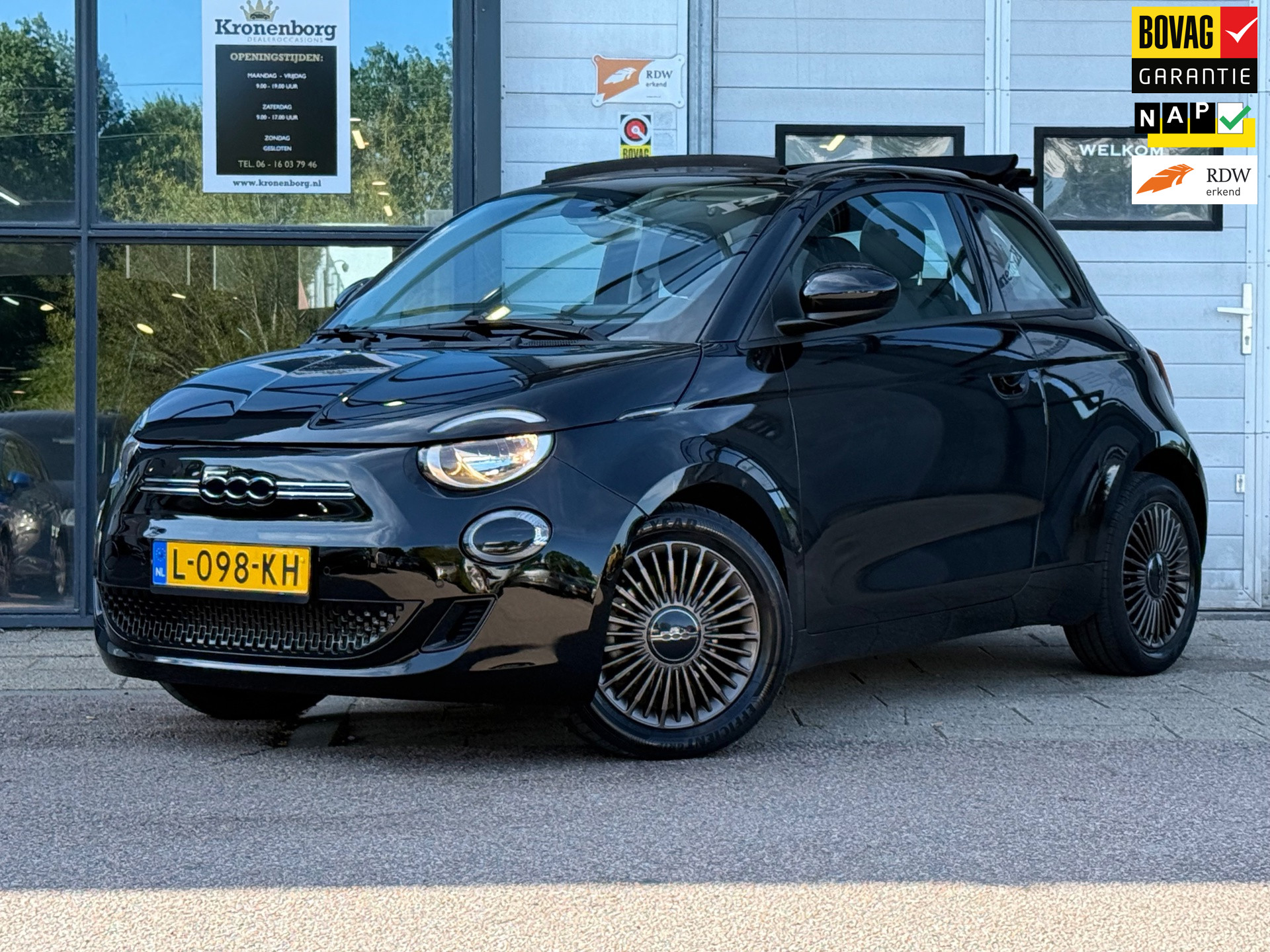 Fiat 500C Passion 42 kWh| CAMERA| BTW| CARPLAY