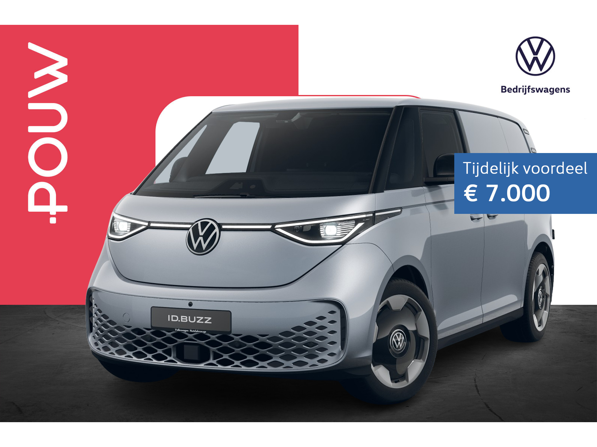 Volkswagen ID. Buzz Cargo 340pk Bulli Limited Edition 79 kWh 4MOTION