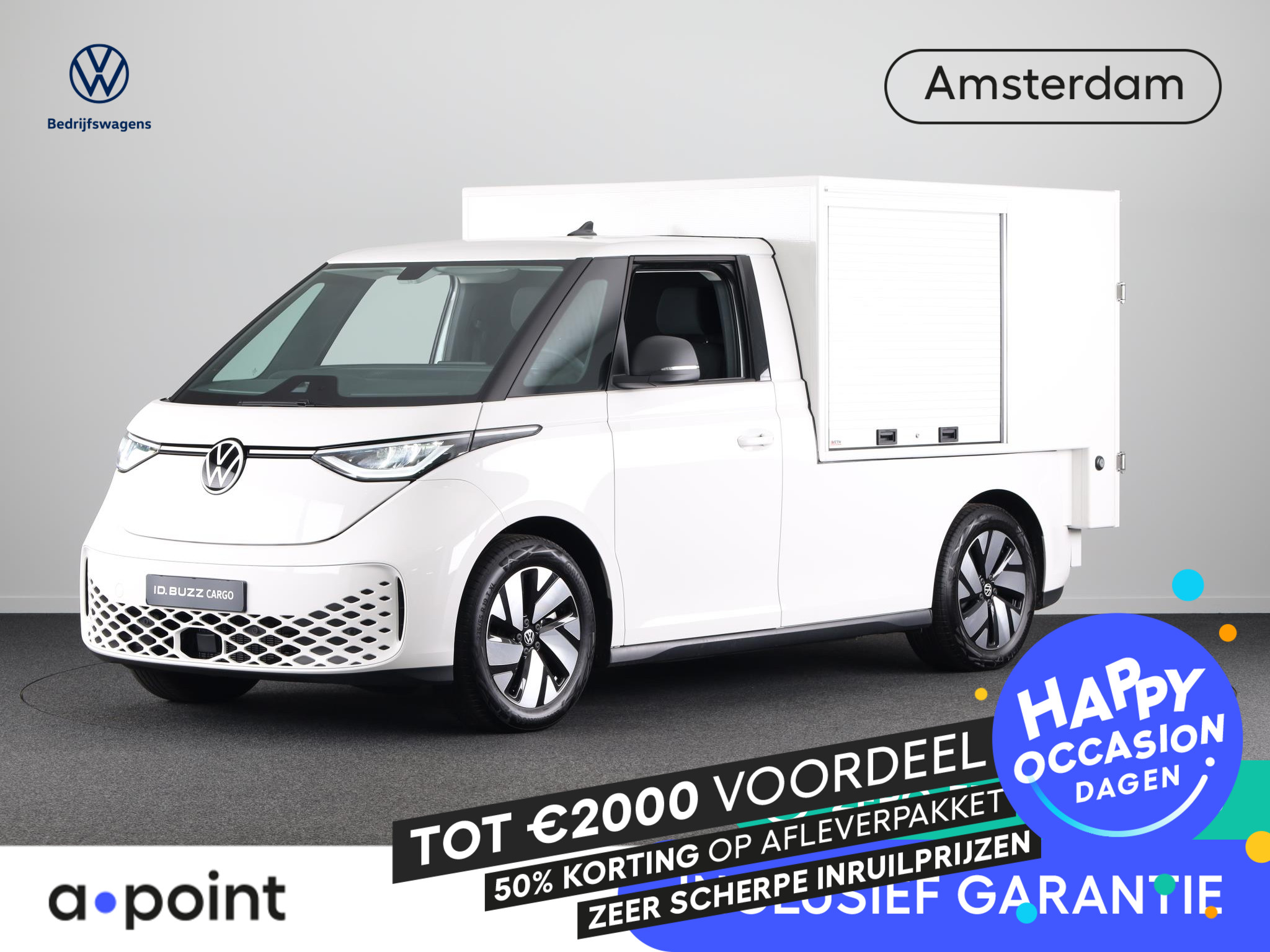 Volkswagen ID. Buzz Cargo Bedrijfswagens Elektromotor 204 pk BAKWAGEN