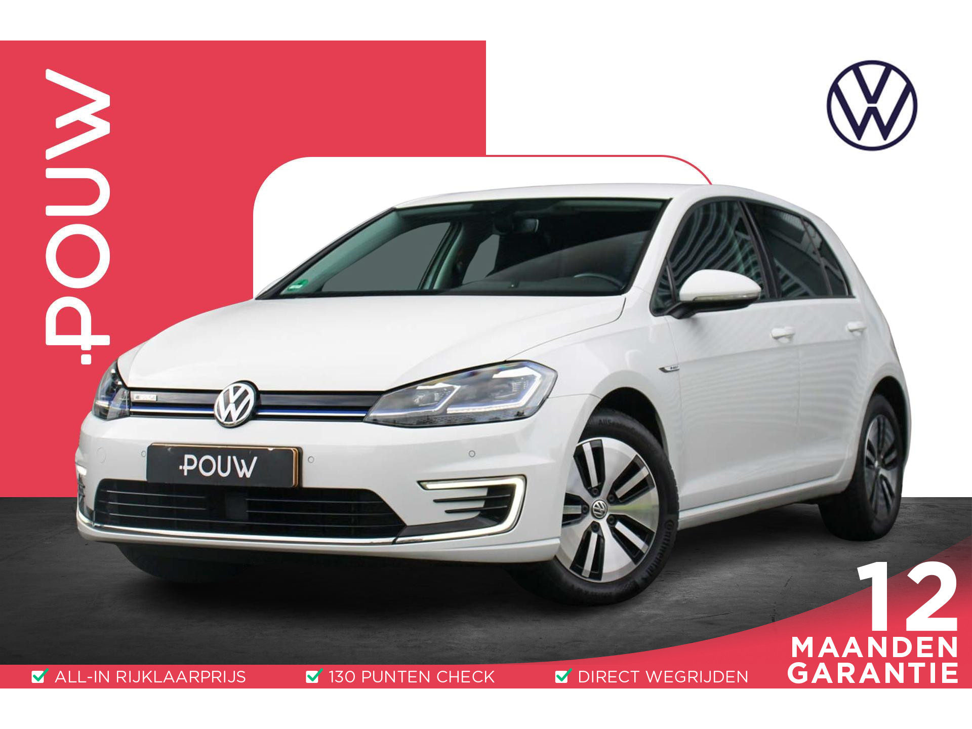 Volkswagen e-Golf 136pk E-DITION 2020