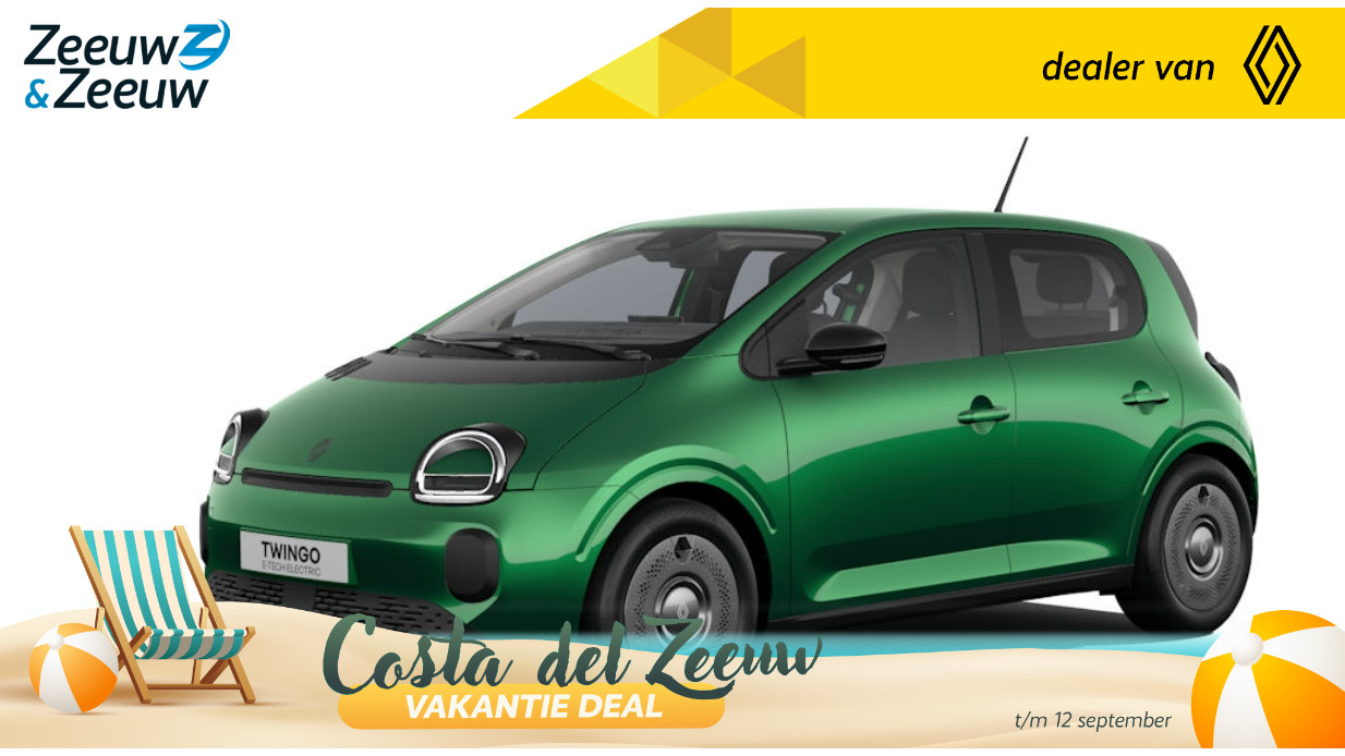 Renault Twingo (Zeeuw & Zeeuw Private Lease Actie v.a. € 359,-) urban range Evolution