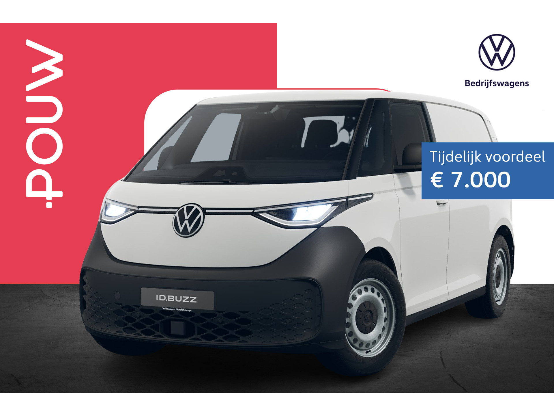 Volkswagen ID. Buzz Cargo 286pk Economy Limited Edition 79 kWh