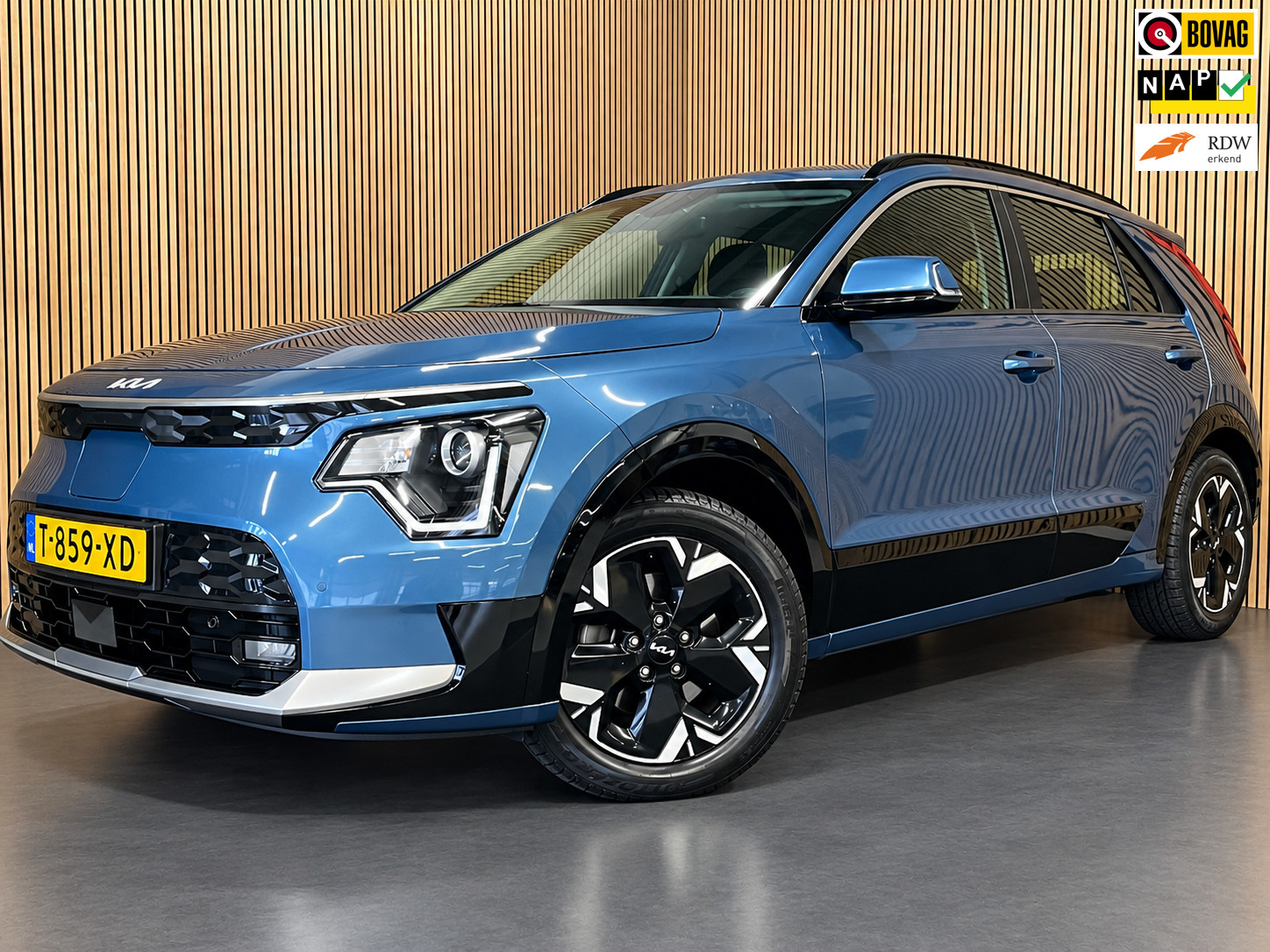 Kia Niro EV DynamicLine 64.8 kWh|100% SOH|DIGITAL COCKPIT|LEDER|ACC|APPLE CARPLAY|CAMERA|CLIMATE+CRUISE CONTROL|ORG.NL|NAP|1 EIG|