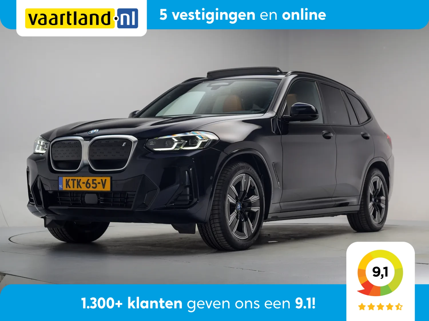 BMW iX3 M Sport Shadow 80 kWh [ Panorama Leder ]