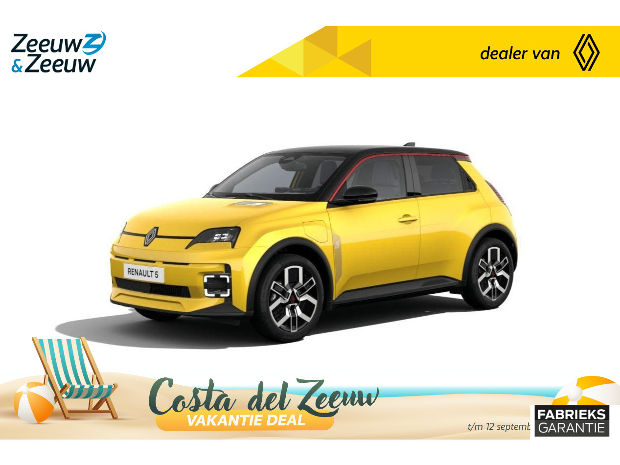 Renault 5 (Z&Z Renault Private Lease actie vanaf €470,-) urban range techno 40 kWh
