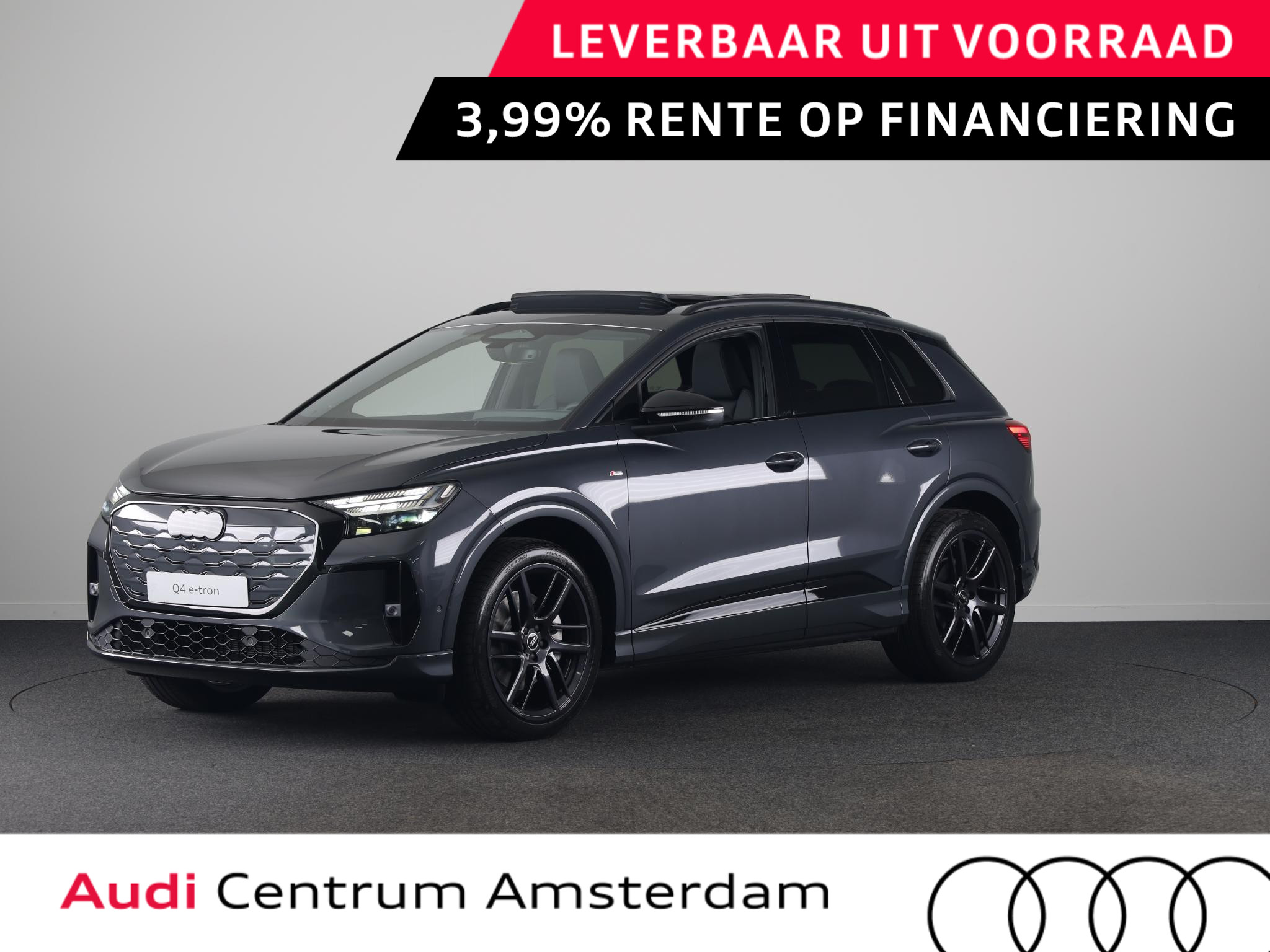 Audi Q4 e-tron S edition Quattro 82KWh 340 pk