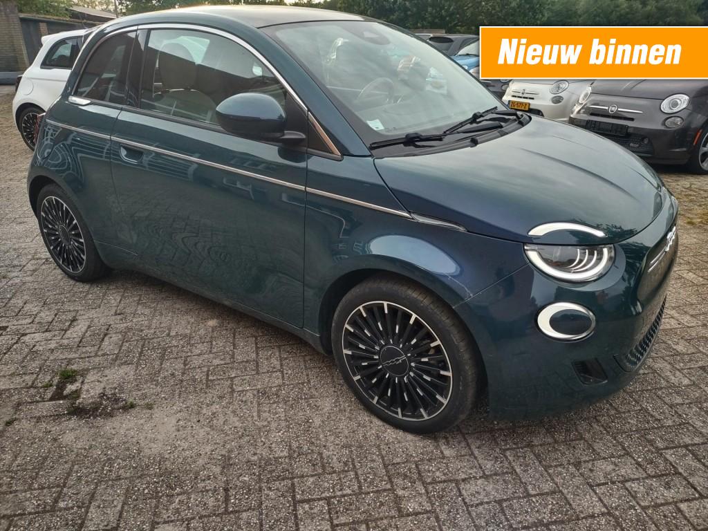 Fiat 500e 500 E-La Prima- 42KW- Summer sale - Alle Opties-Als nieuw..