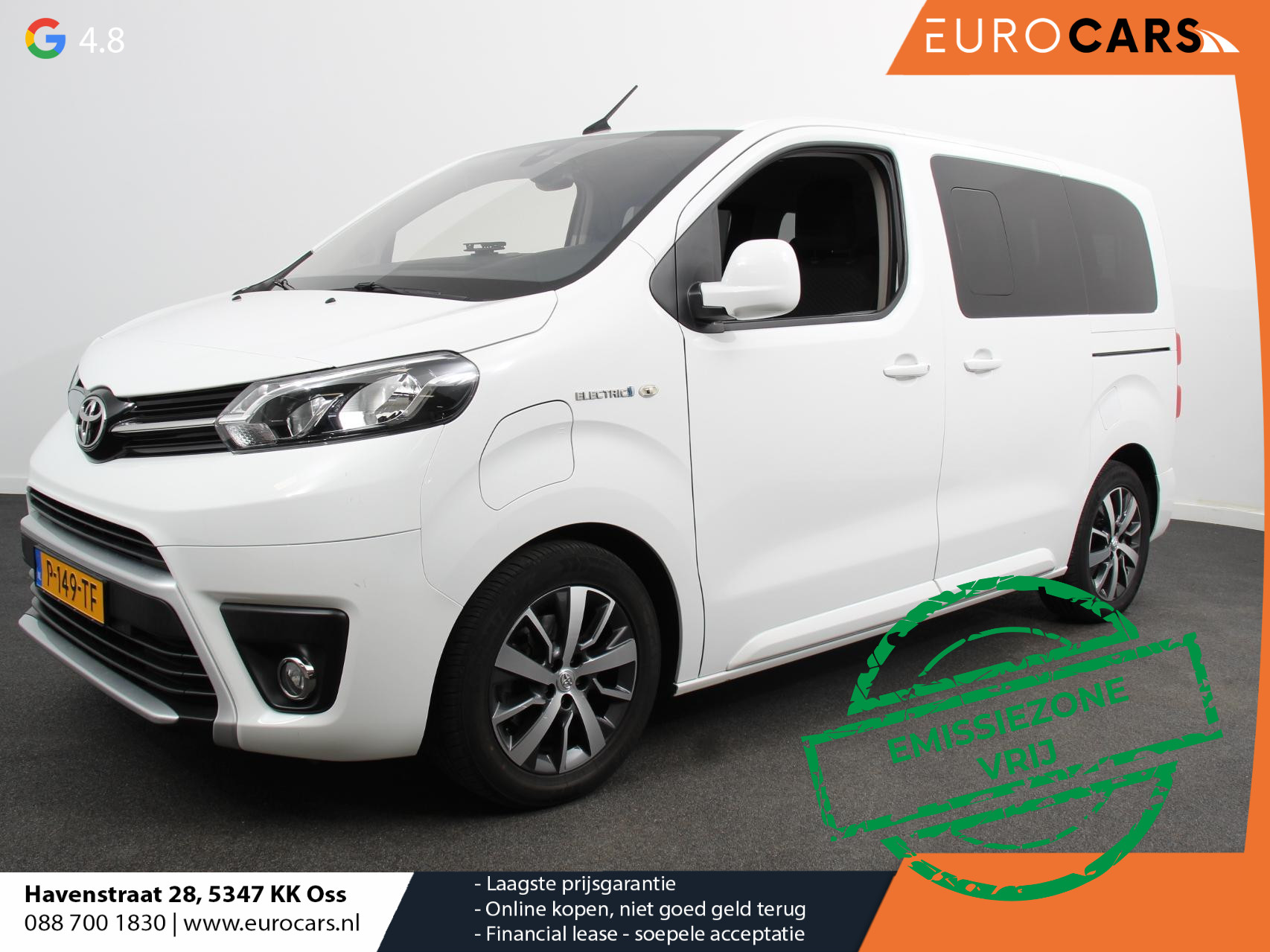 Toyota ProAce Electric Verso Luxury L2 8persoons PERSONENBUS