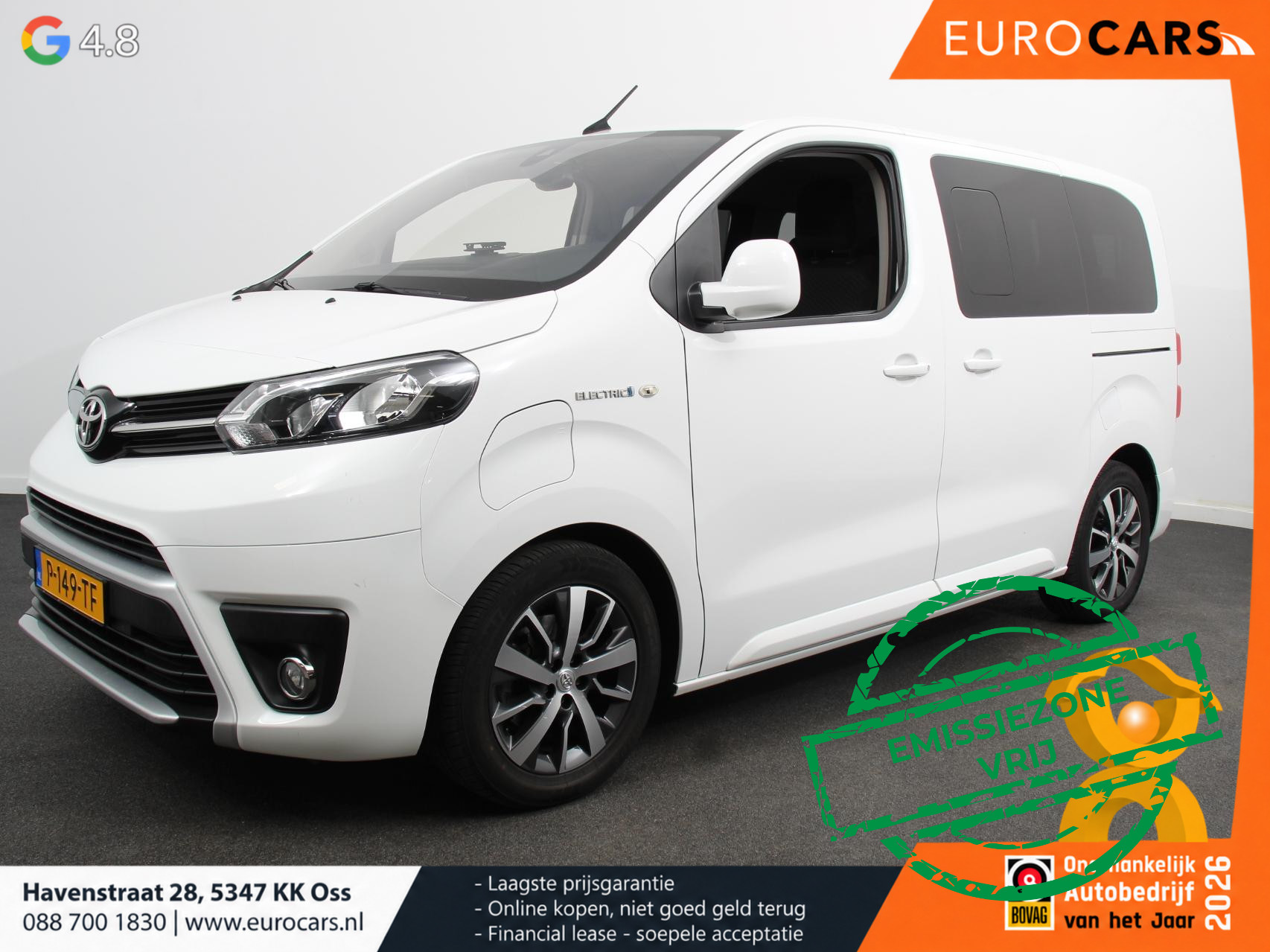 Toyota ProAce Electric Verso Luxury L2 8persoons PERSONENBUS