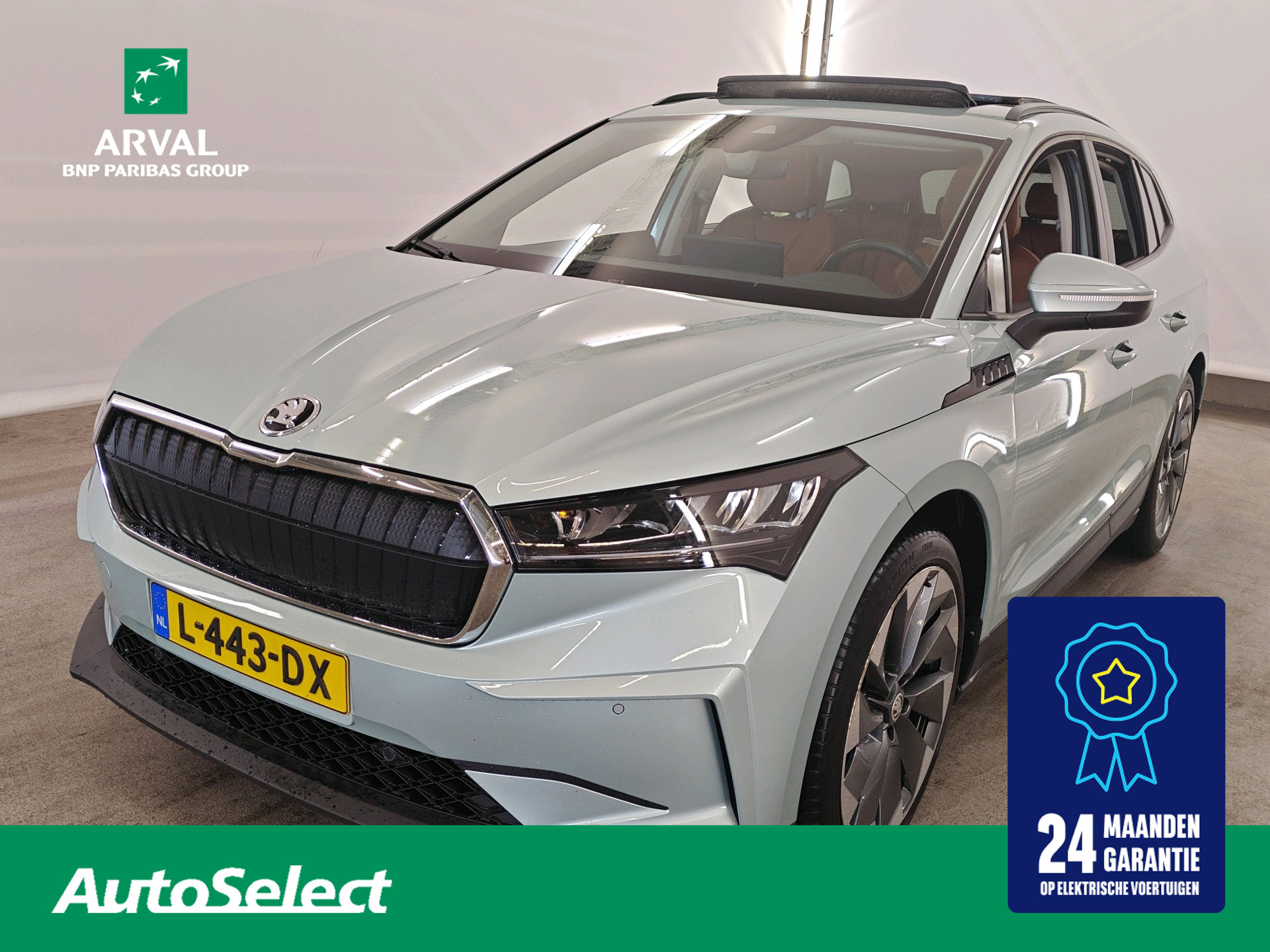 Škoda Enyaq iV 60 180pk | SOH 93% | Leder | Panoramadak | Assistentie Pakket | Comfort Pakket | Parkeer Pakket| Stuur verwarmd |21