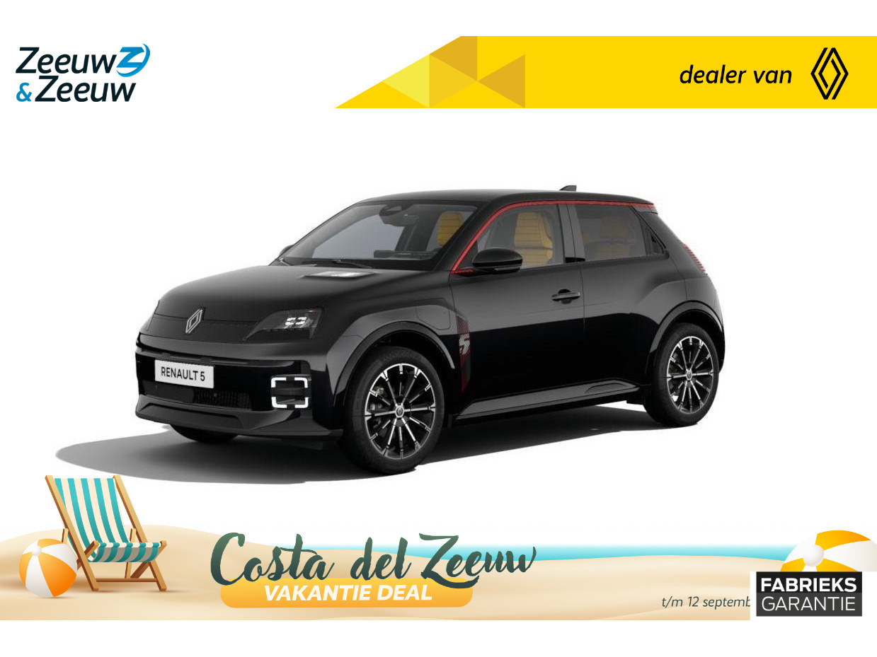 Renault 5 (Z&Z Renault Private Lease actie vanaf € 486,-) urban range iconic cinq 40 kWh