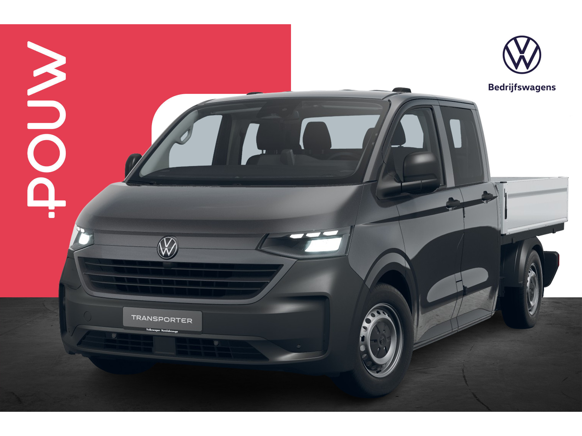 Volkswagen e-Transporter Pick-Up 32 136pk L2H1 100kW 71 kWh