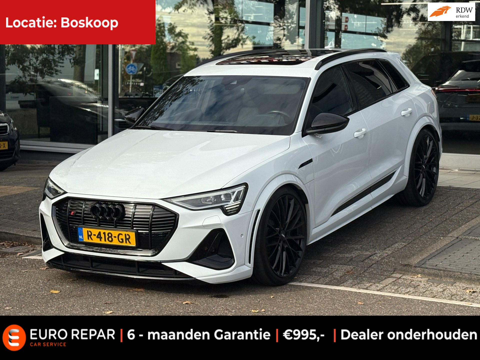 Audi e-tron S quattro 95 kWh PANO-DAK NL-AUTO NAP!