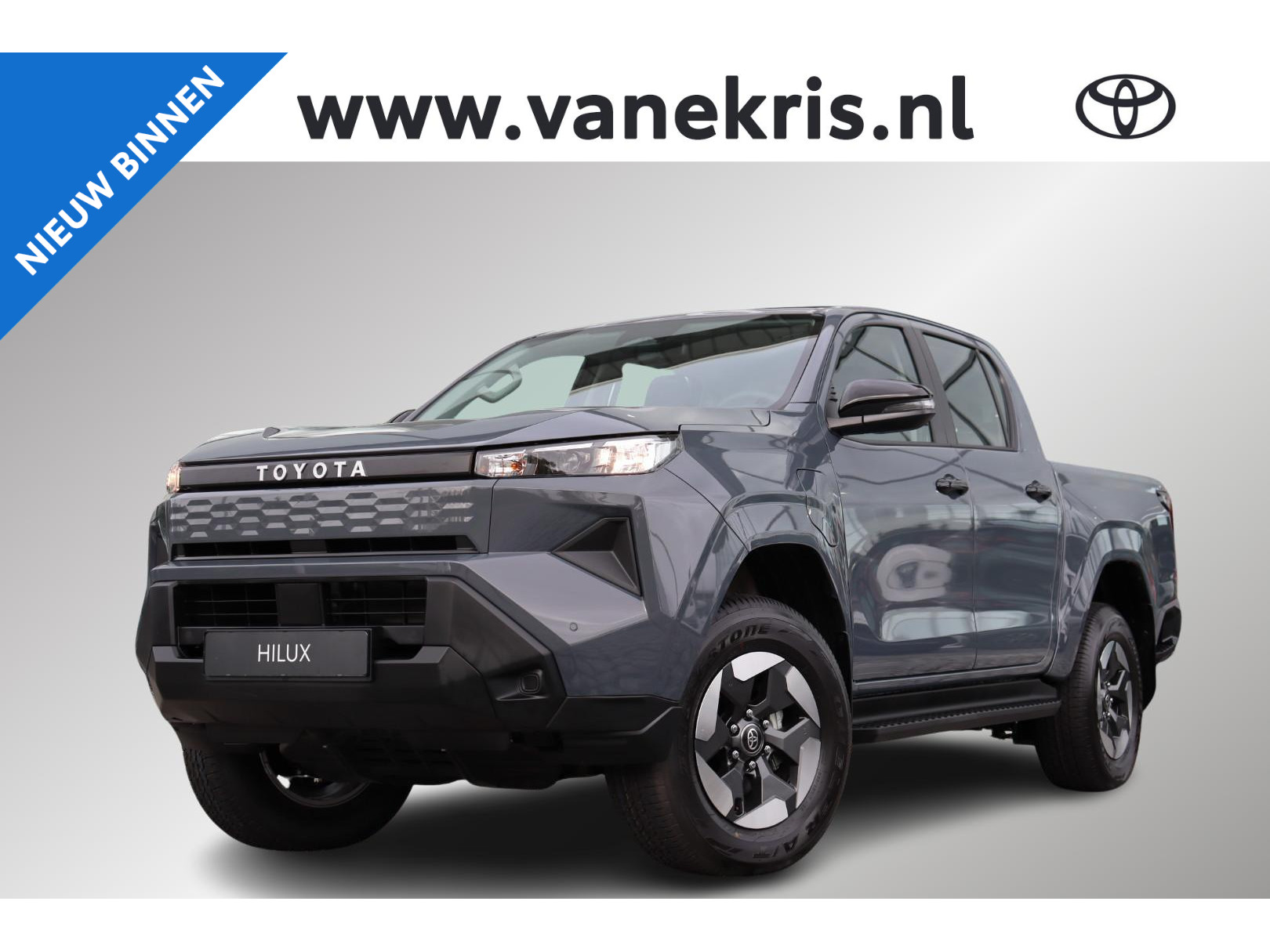 Toyota Hilux Challanger Van 59,2 kWh, 1600KG trekgewicht!