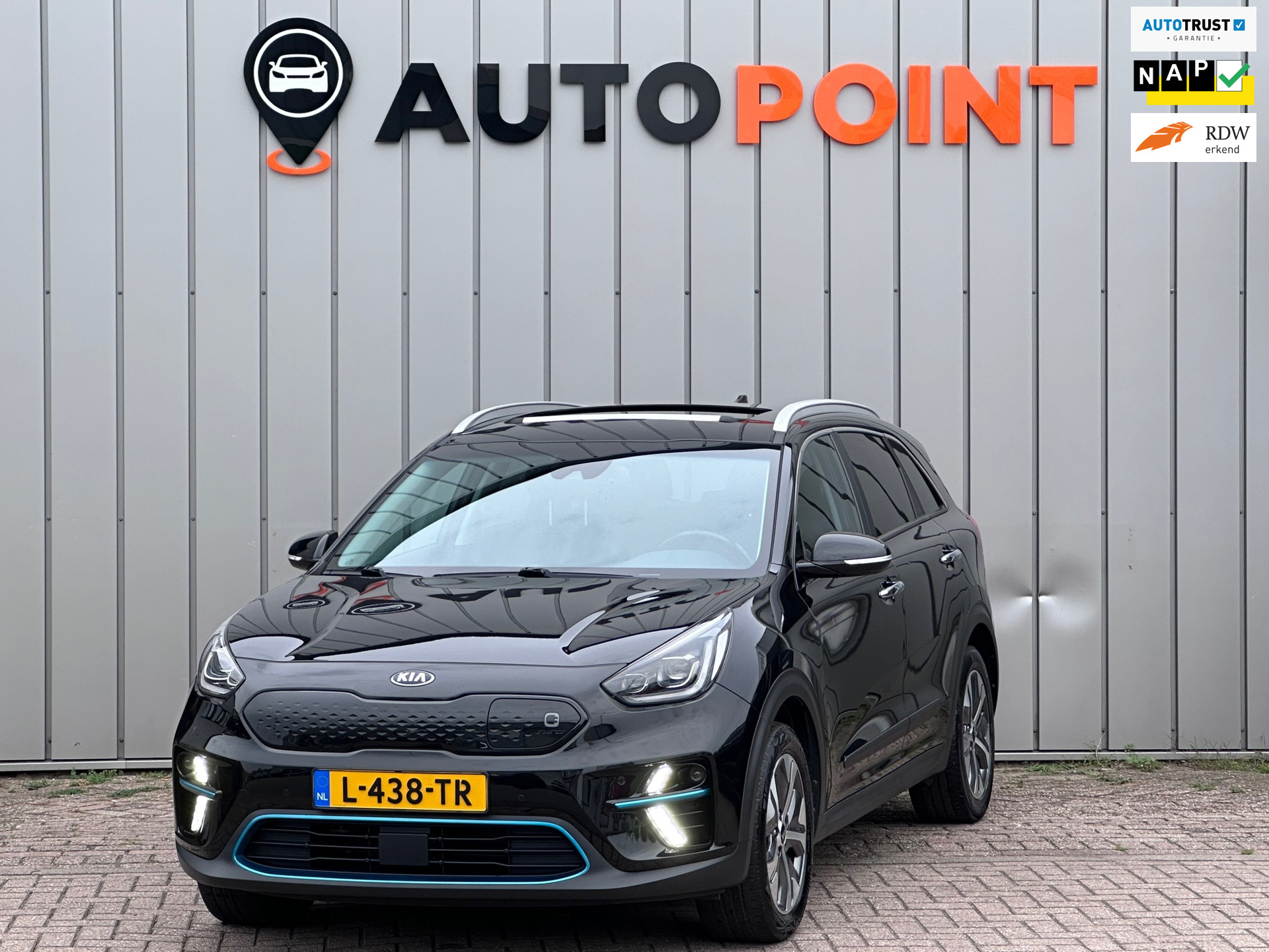 Kia e-Niro DynamicPlusLine 64 kWh SOH 100% DEALER OND FASE 3 OPEN DAK