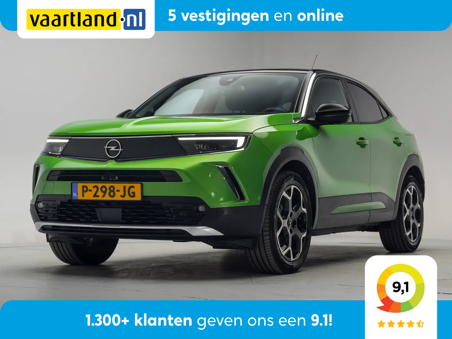 Opel Mokka Ultimate 50-kWh 11kw [ Apple CarPlay Warmtepomp achteruitrijcamera ]