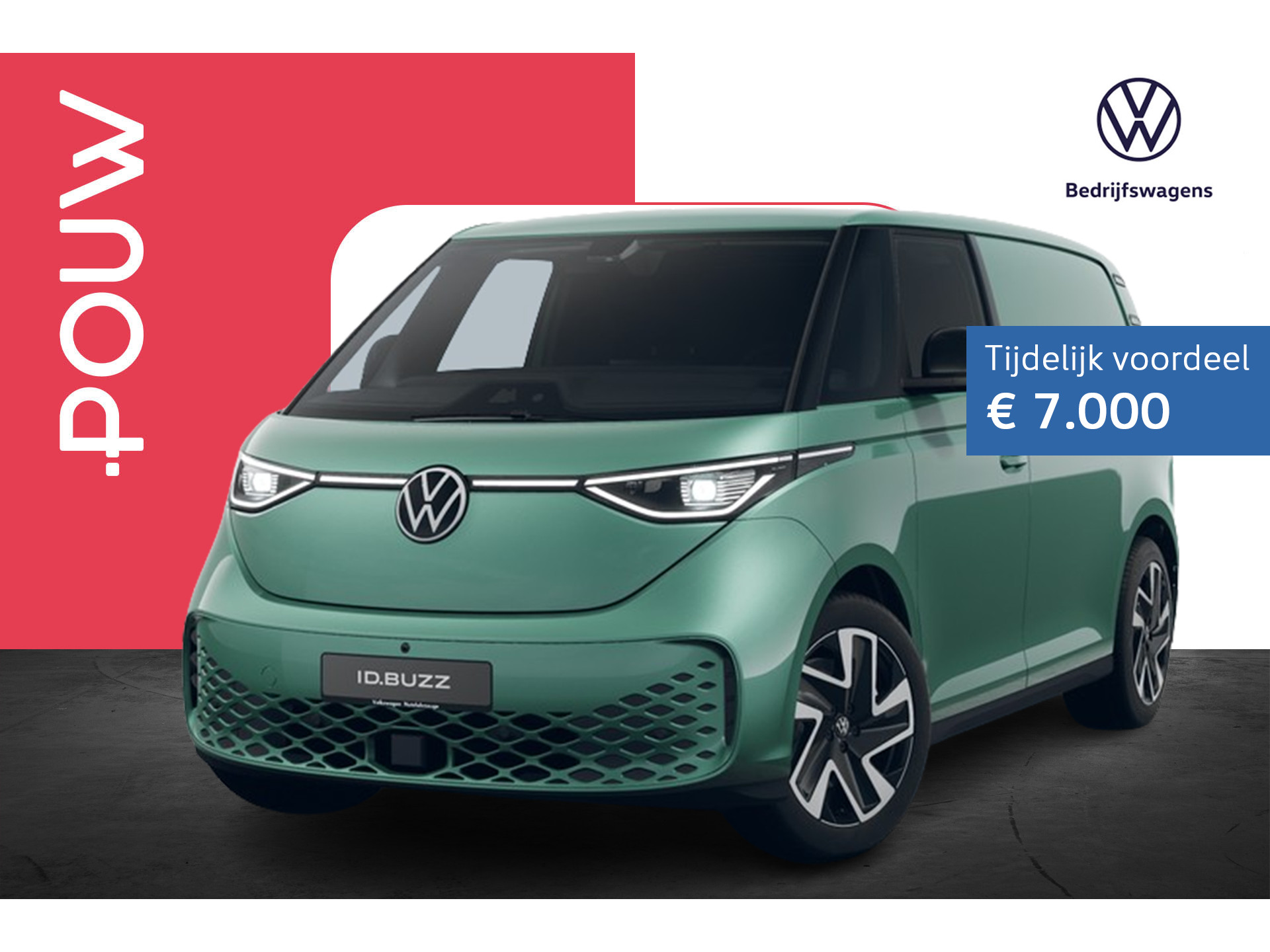 Volkswagen ID. Buzz Cargo 340pk Bulli Limited Edition 79 kWh 4MOTION