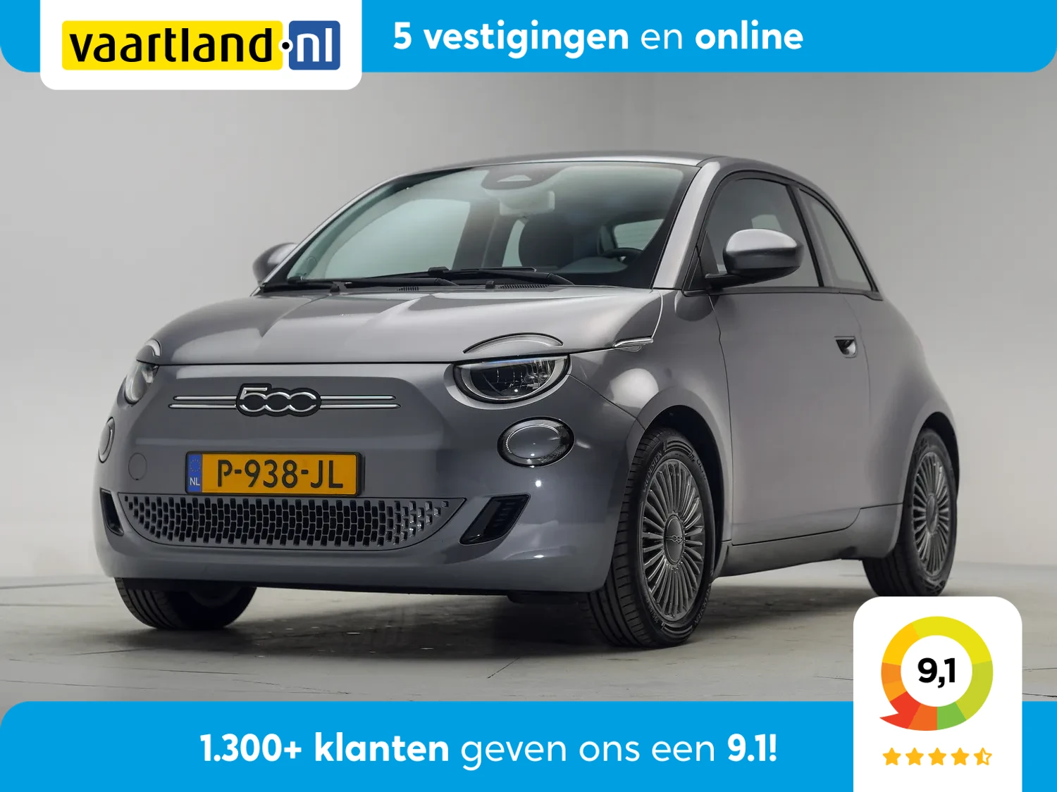 Fiat 500e Icon 42 kWh [ Navi Climate Apple/Android ]