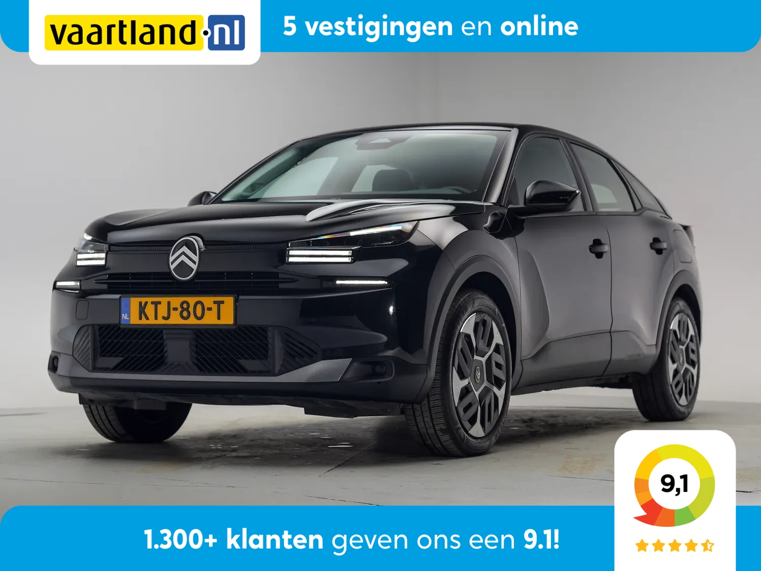 Citroën ë-C4 You 50kWh 3-fase [ LED Navi Camera Climate ]