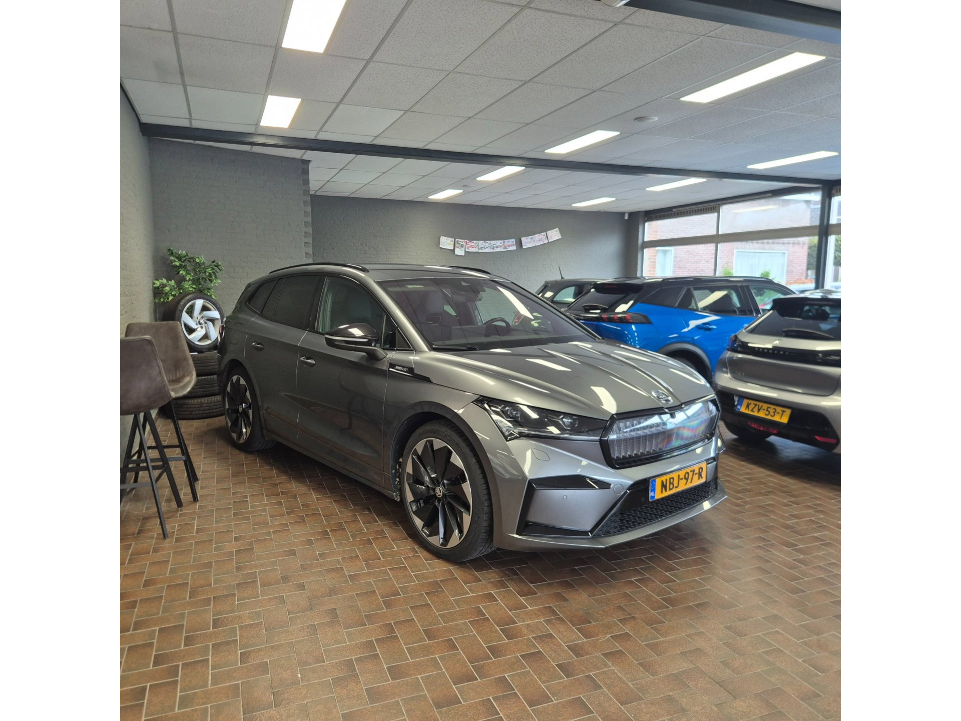 Škoda Enyaq iV 80X Sportline 265PK | Crystal Face | 360° | MATRIX | TREKHAAK | WARMTEPOMP | 21