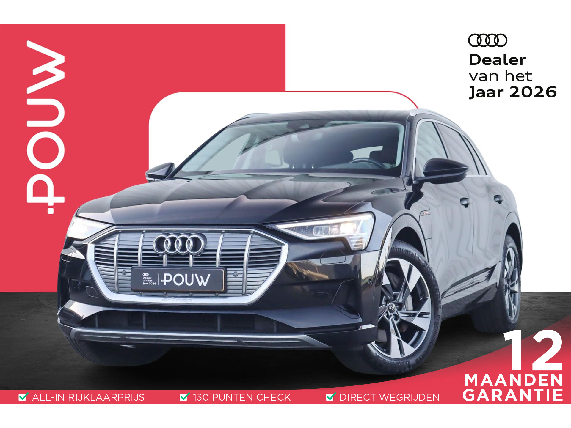 Audi e-tron 50 313pk quattro Business edition 71 kWh