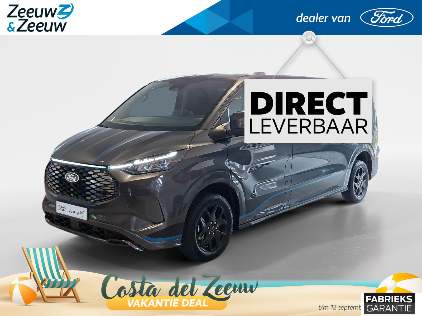Ford E-Transit Custom 340 L2H1 Sport 71 kWh