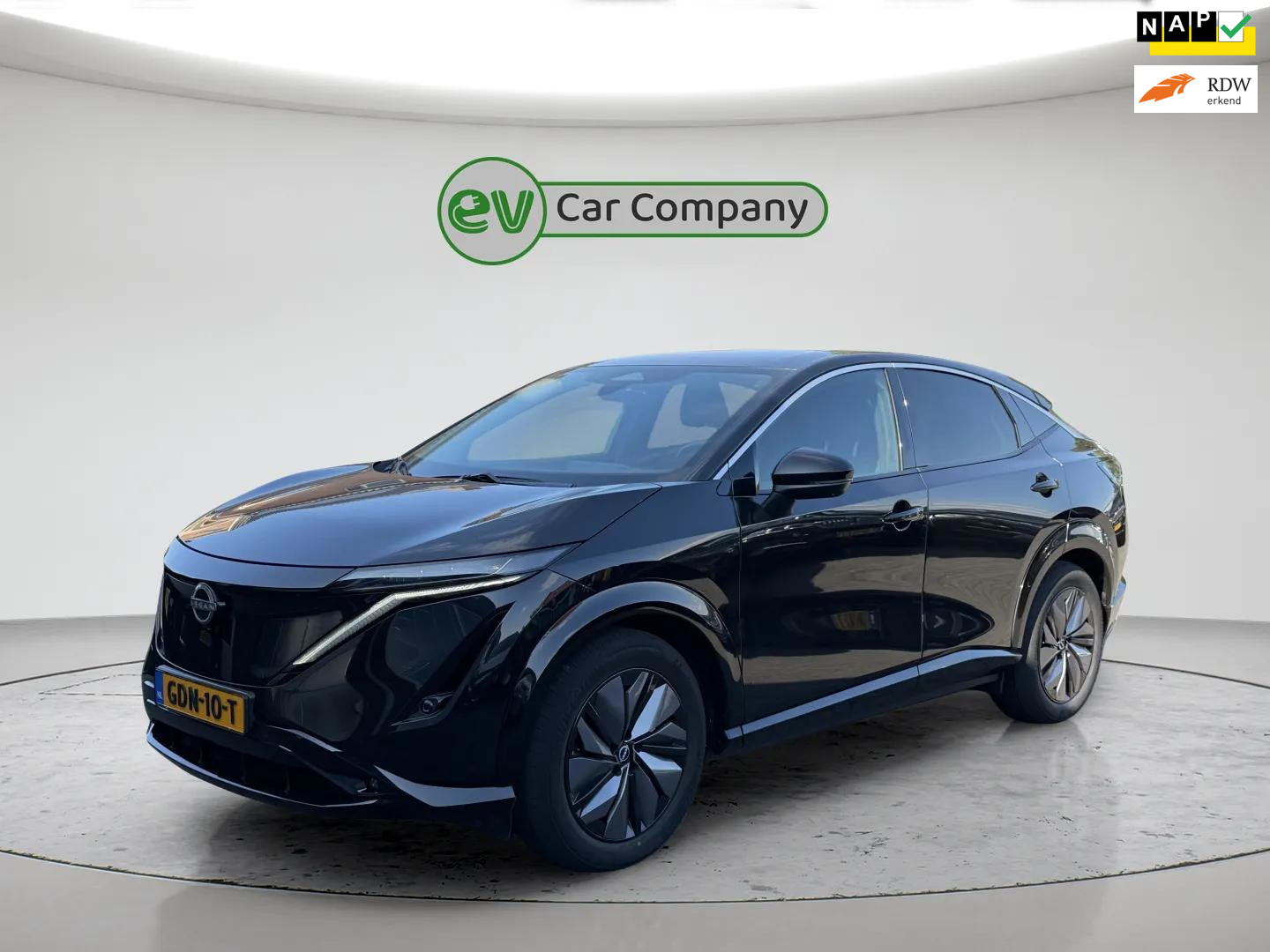 Nissan ARIYA Advance 91 kWh | SOH 98% | Trekhaak | 360 Camera | CarPlay | Elektr Stoelen | Stoel + stuurverwarming | Adapt. Cruise