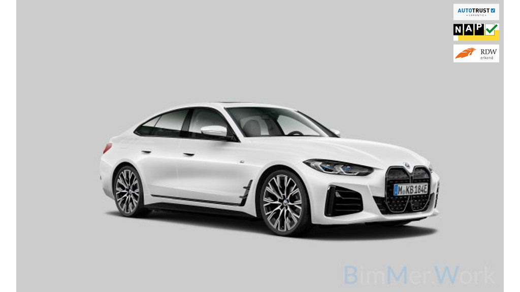 BMW i4 40 High Exec. M-SPORT SOH 96.4% l SCHUIFDAK l H/K l HUD l LASER l ACC l EL-STOEL l KEYLESS l ORG.NL l DEALER OH l 1eEIG