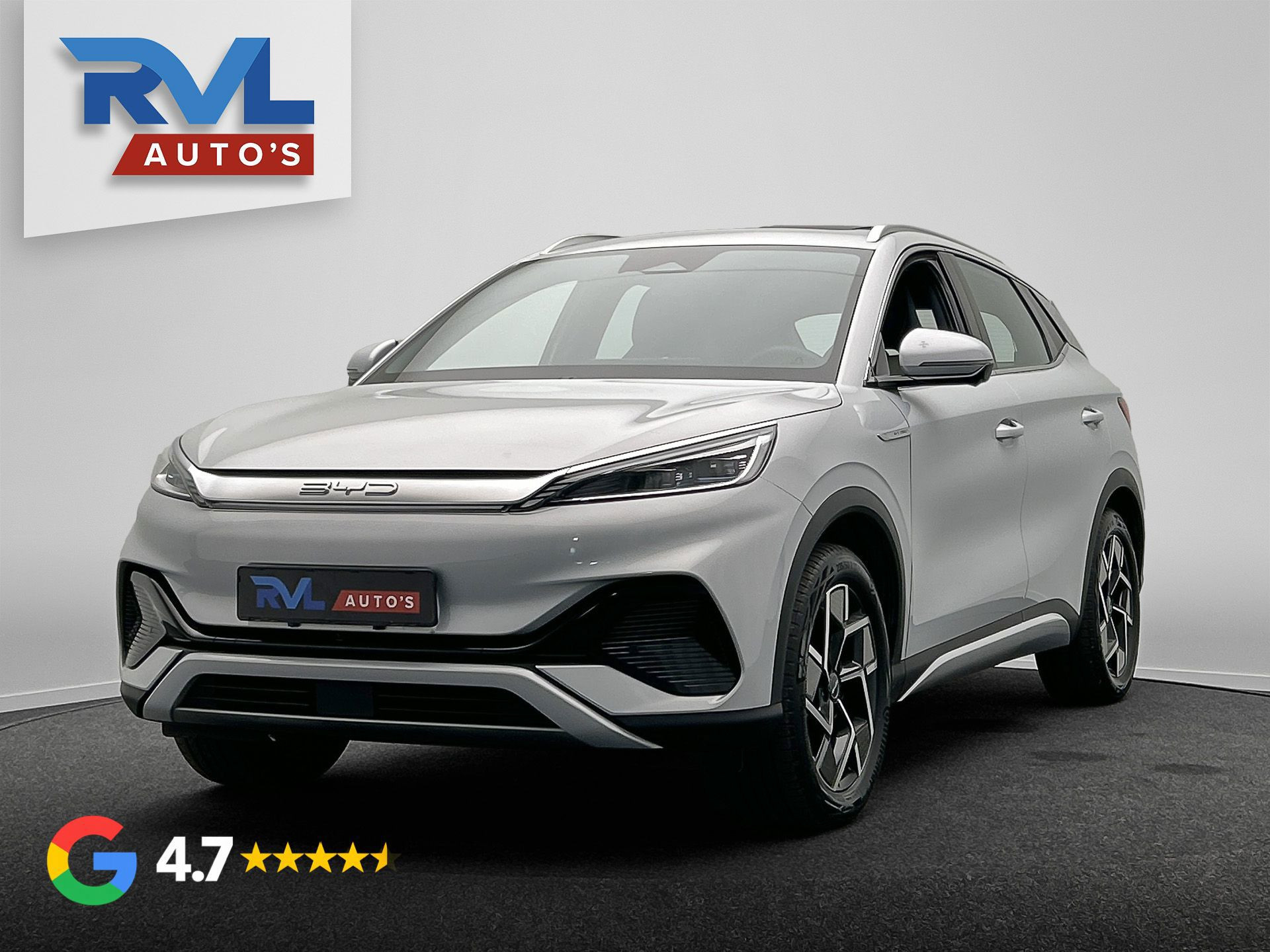 BYD ATTO 3 Design 60 kWh |*100 STUKS* | 204 PK | Pano/dak | Adapt/Cruise/Control | Leder/Beige/Blauw | 360/Camera, Navigatie, BTW!