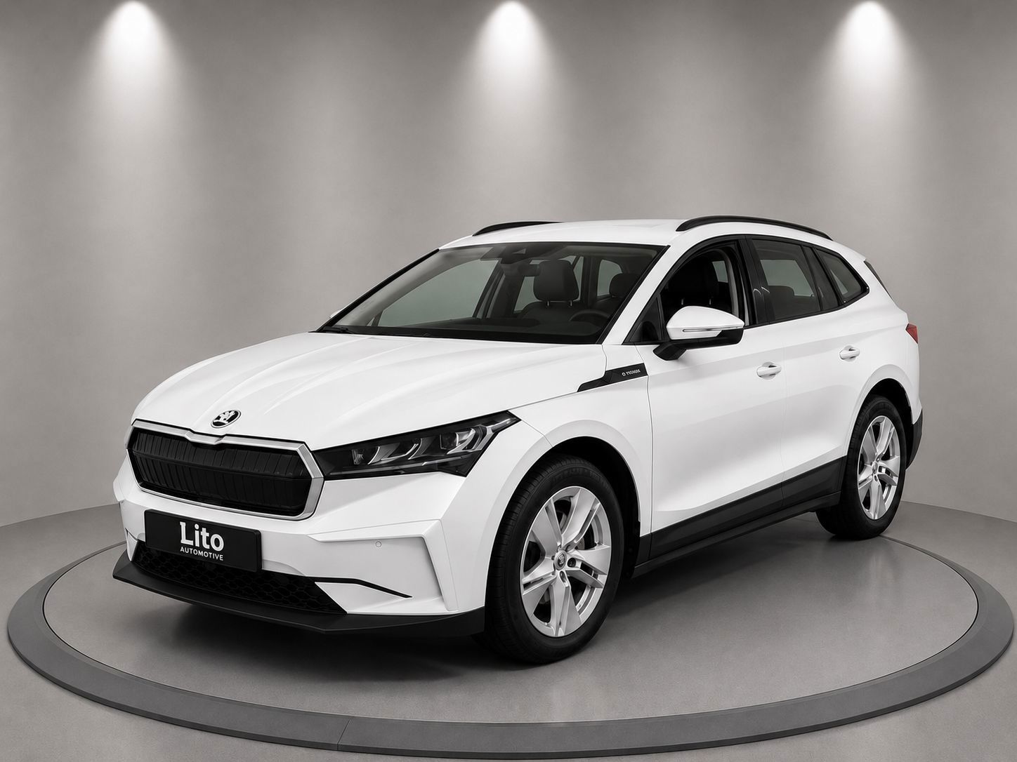 Škoda Enyaq iV 60|PANO|1/2 LEDER|AIRCO|NAVI|NL-AUTO|NAP|