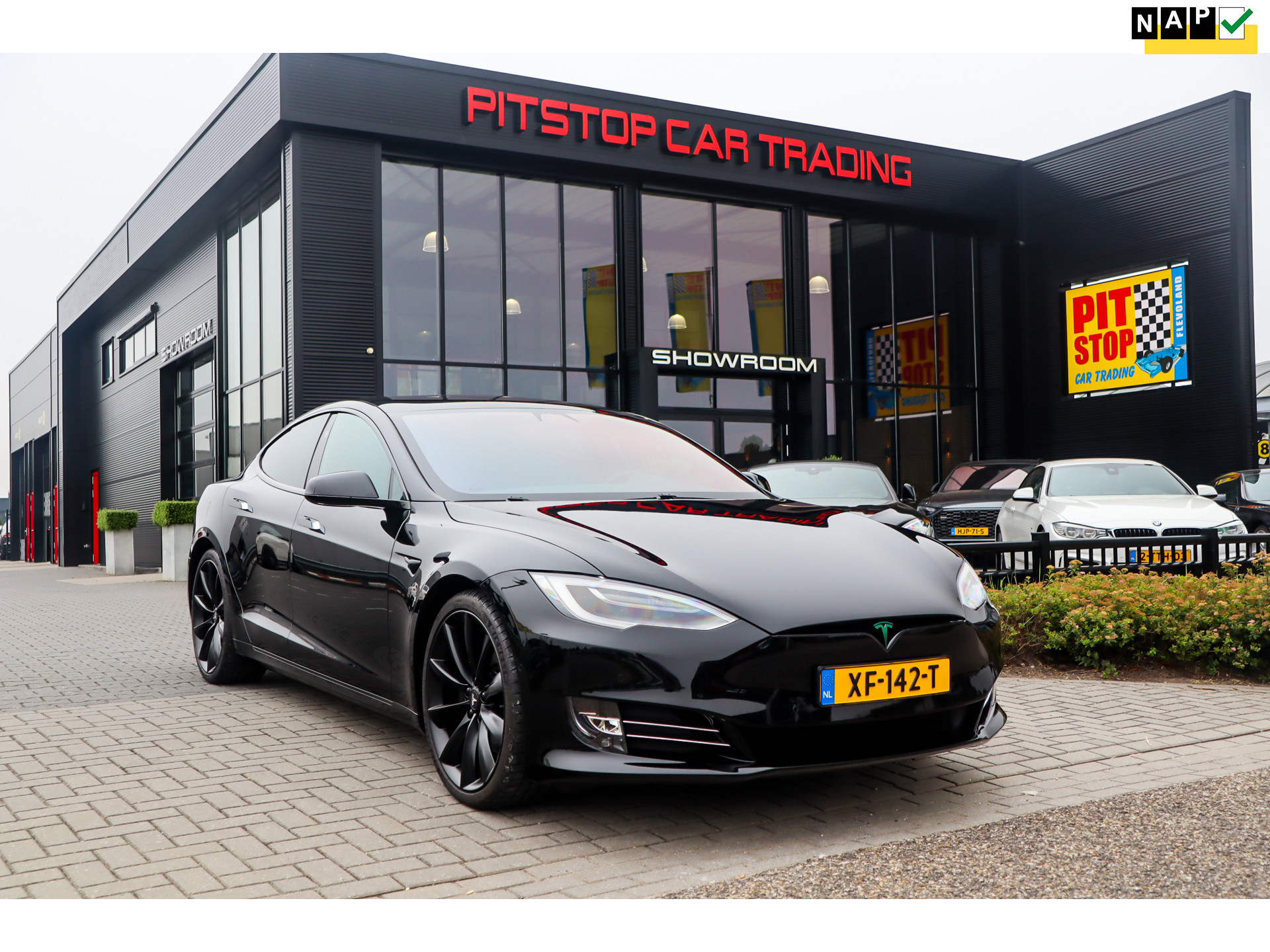 Tesla Model S 100D, 418 PK, NL Auto, 21 inch, Autopilot, Vollederen bekleding!
