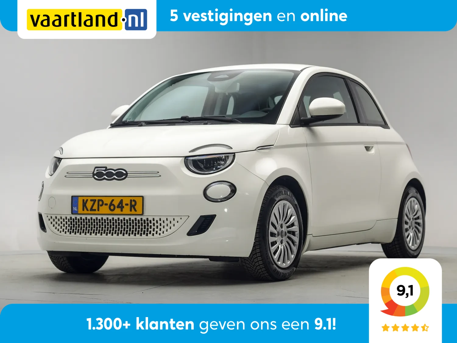 Fiat 500e 3+1 Urban 24 kWh [ Navi Apple Android Clima Cruise ]