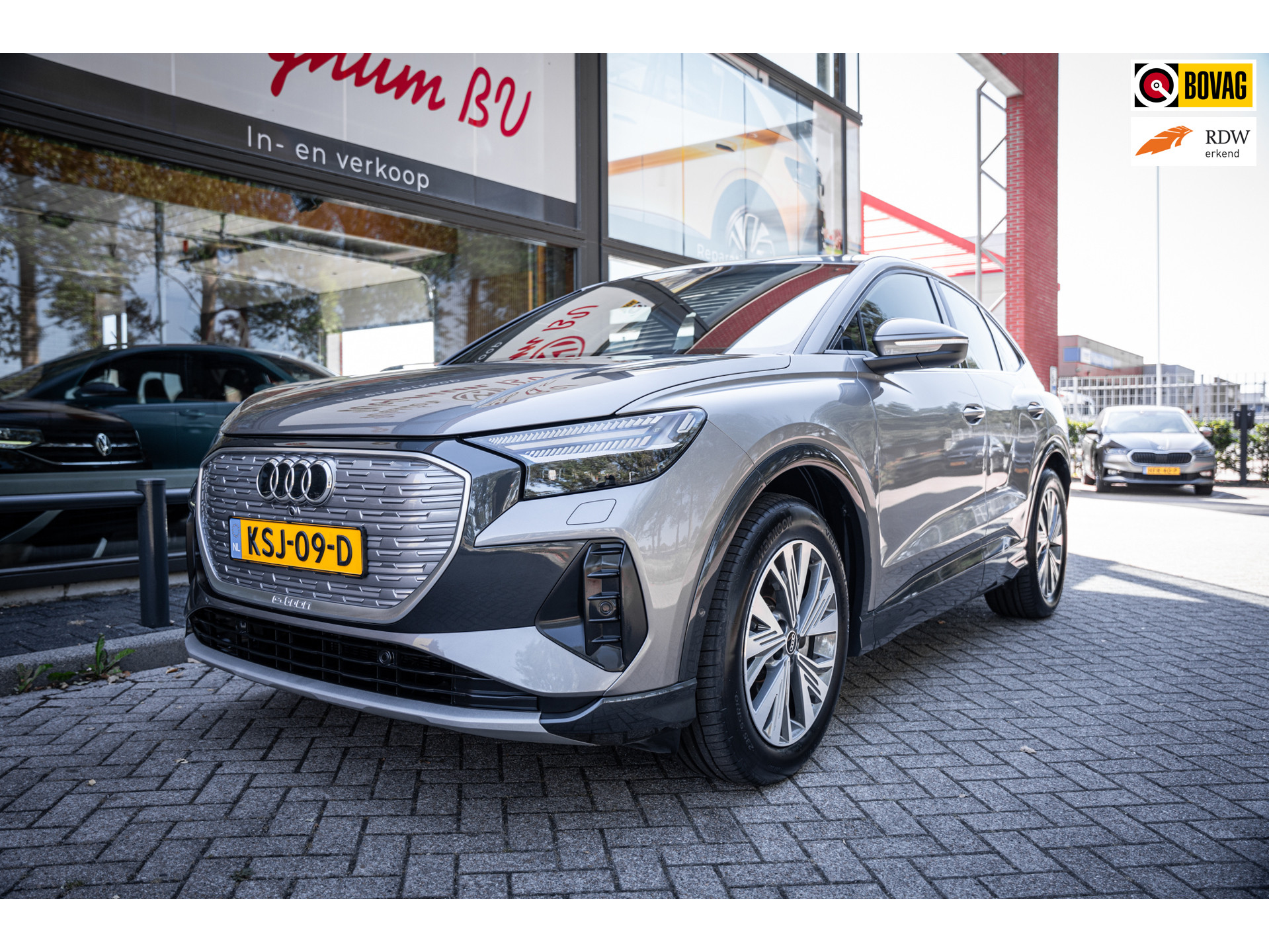 Audi Q4 Sportback e-tron 40 S-line Advanced edition 77 kWh | Matrix LED | Navi | S Line | Cruise | PDC | SoH 94%