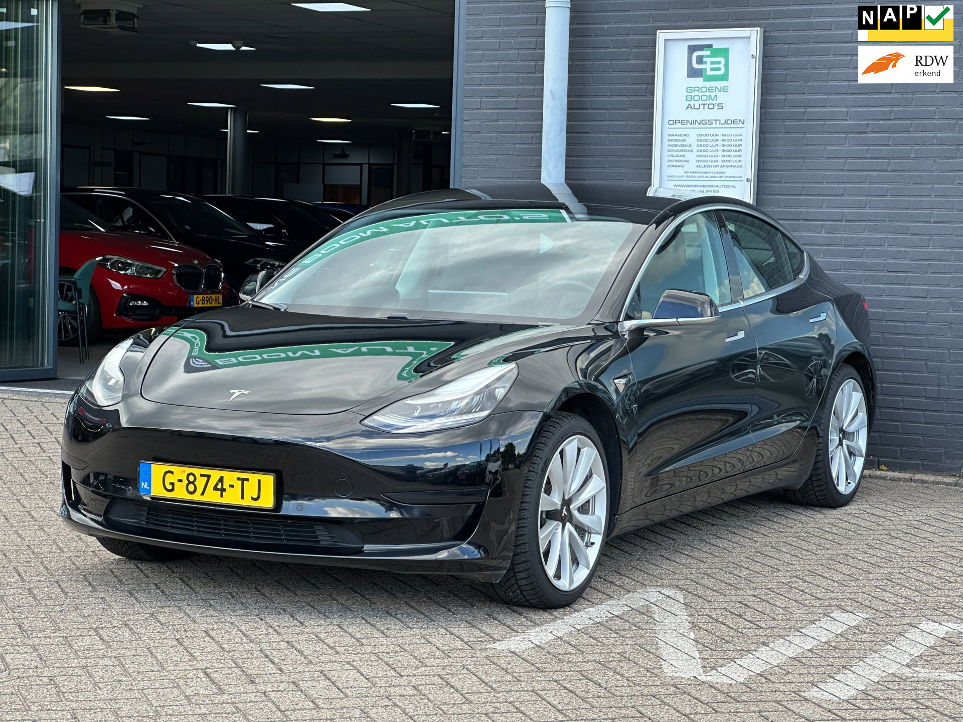 Tesla Model 3 Standard RWD Plus 60 kWh/PANO-DAK/CAMERA/NETTE STAAT!!