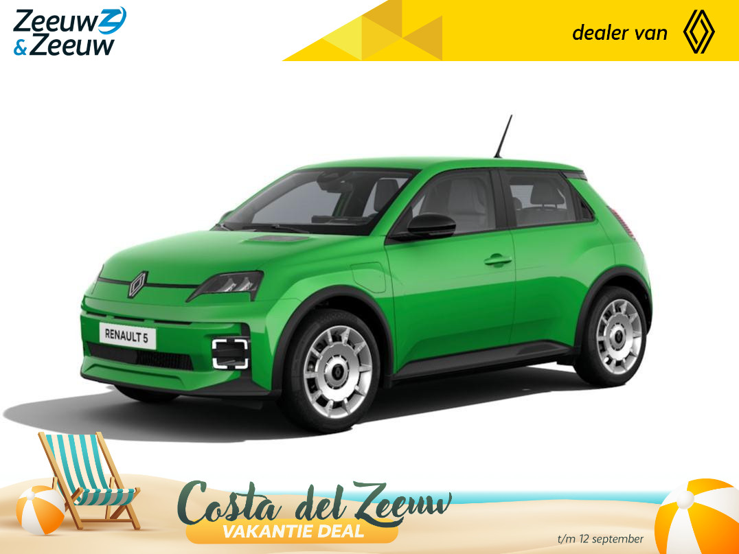Renault 5 (Zeeuw & Zeeuw Private Lease Actie v.a. € 458,-) comfort range evolution 52 kWh
