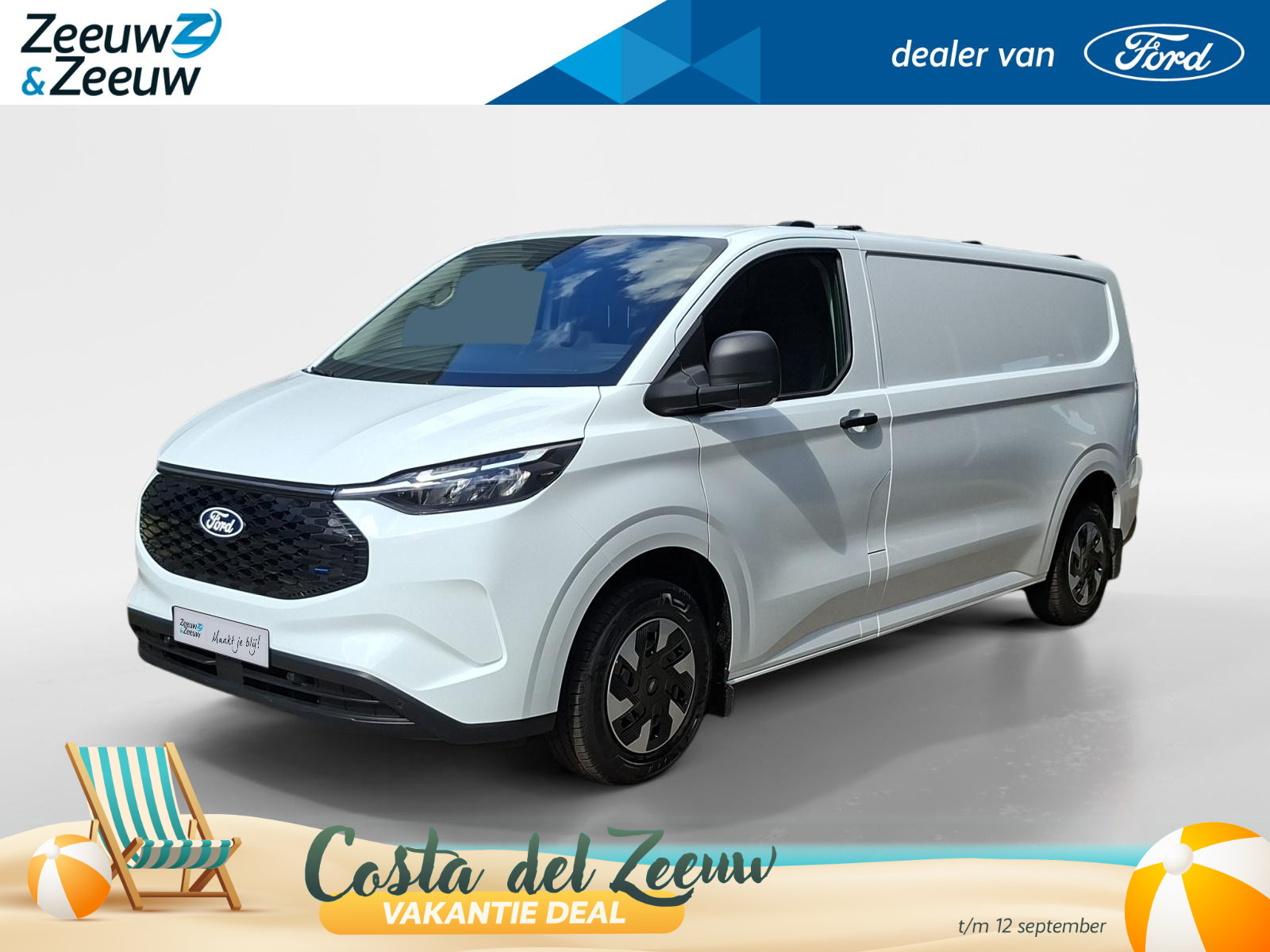 Ford E-Transit Custom 340 L2H1 Trend 71 kWh