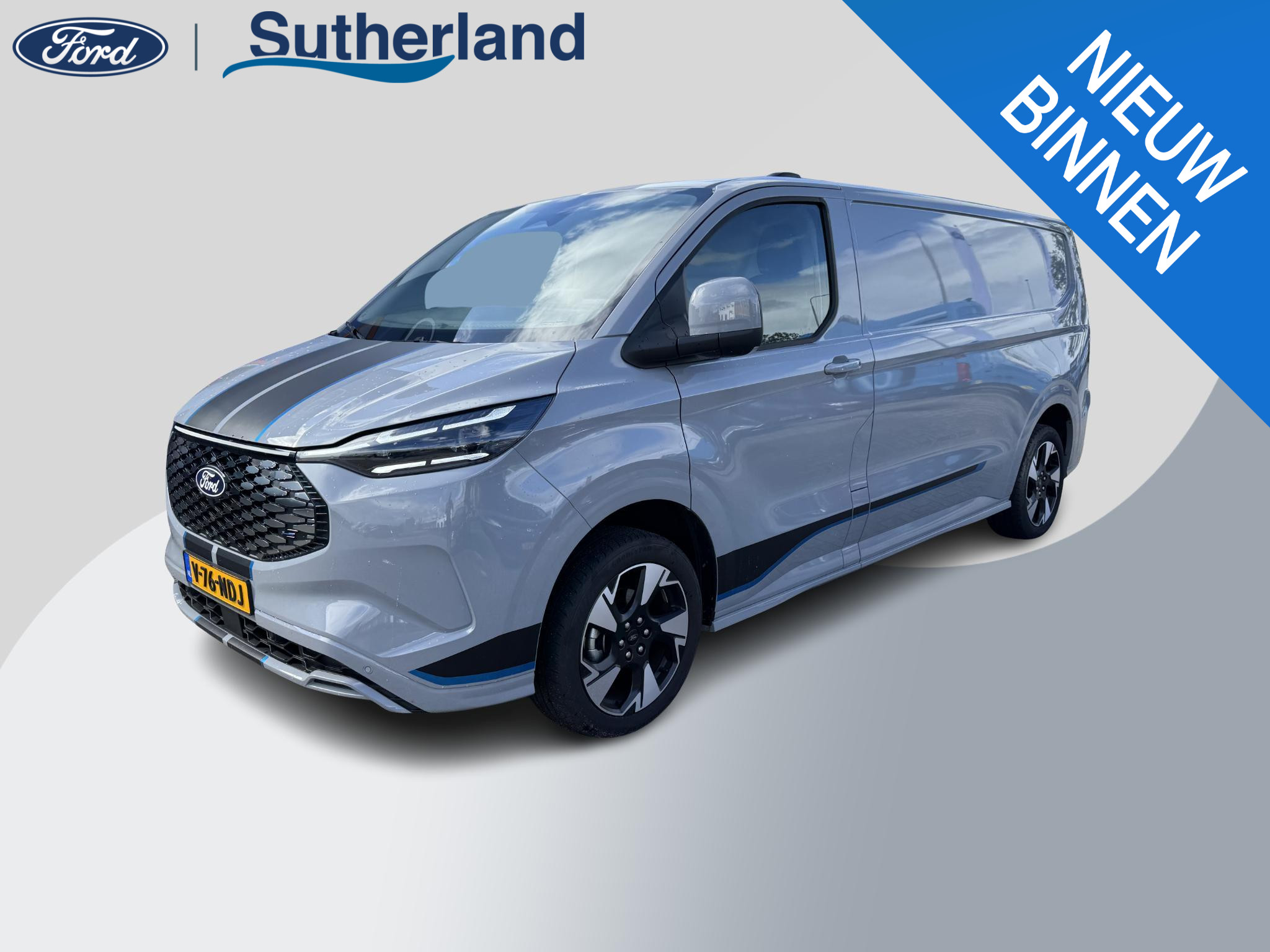 Ford E-Transit Custom 320 L2H1 Sport 65 kWh