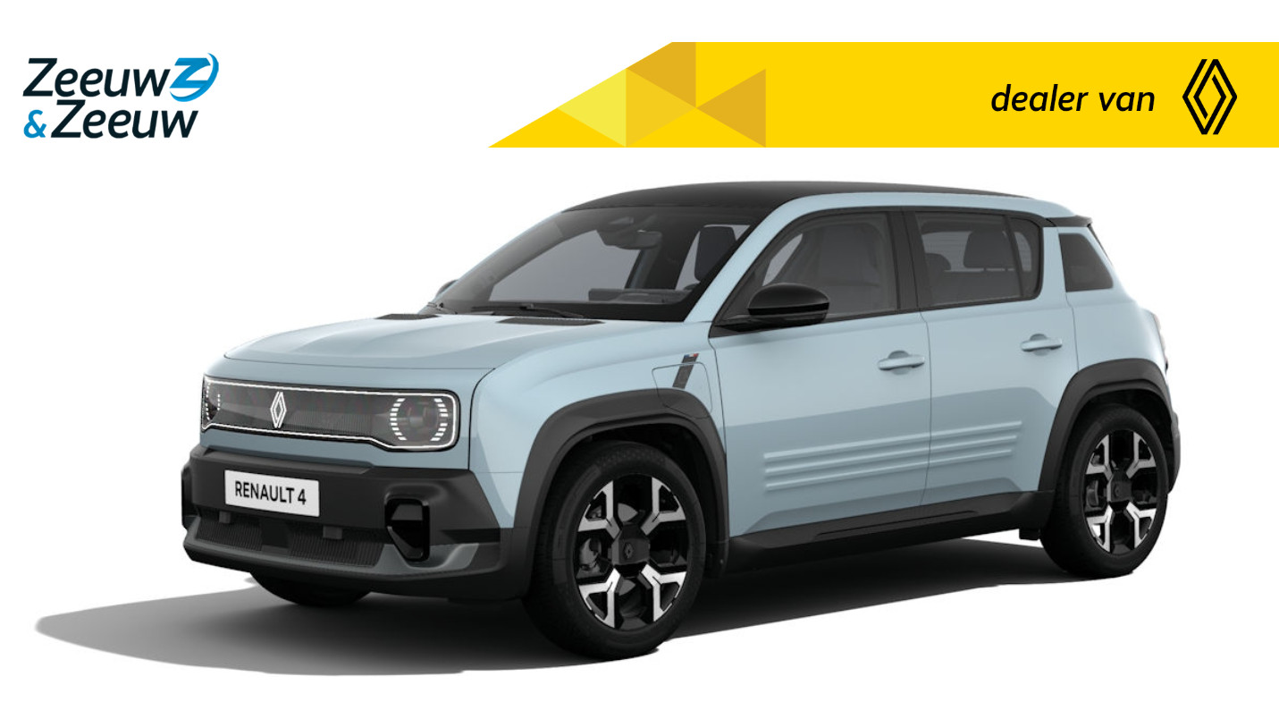 Renault 4 comfort range techno canvas dak 52 kWh
